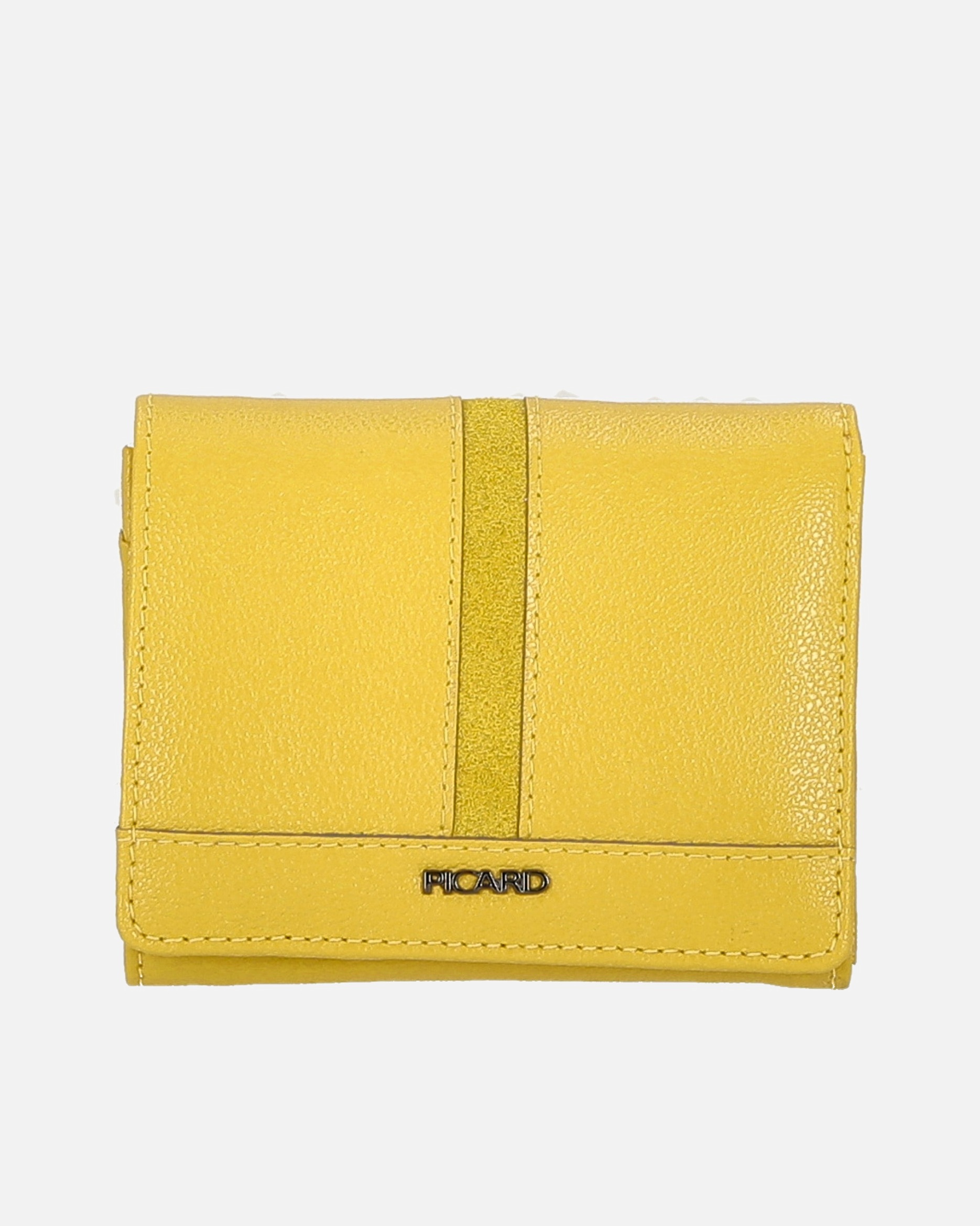 Portemonnaie für Weiblich Picard Marie 1 - Geldbörse 5cc 11 cm Rindsleder (lemon) lemon