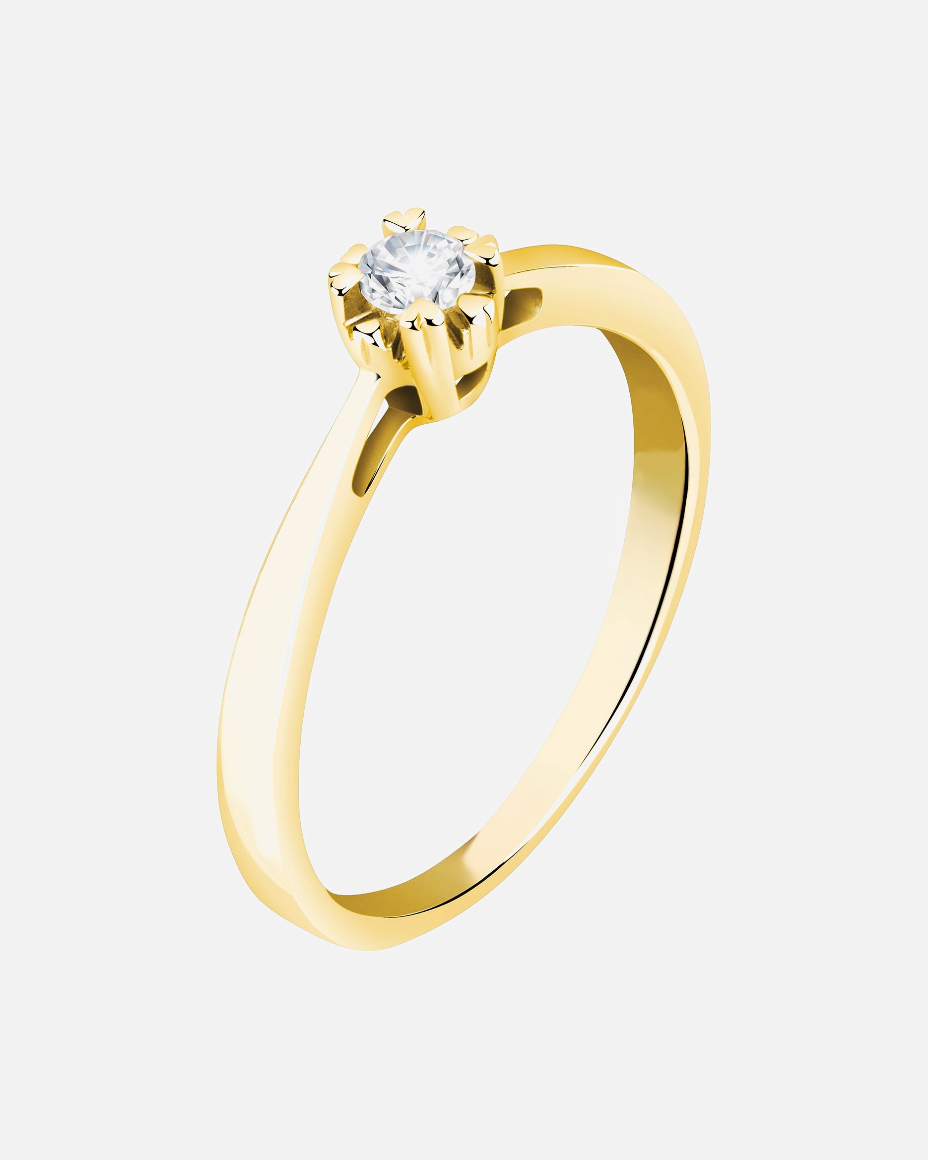 Ring für Weiblich CHRIST Damenring 585er Gelbgold 54