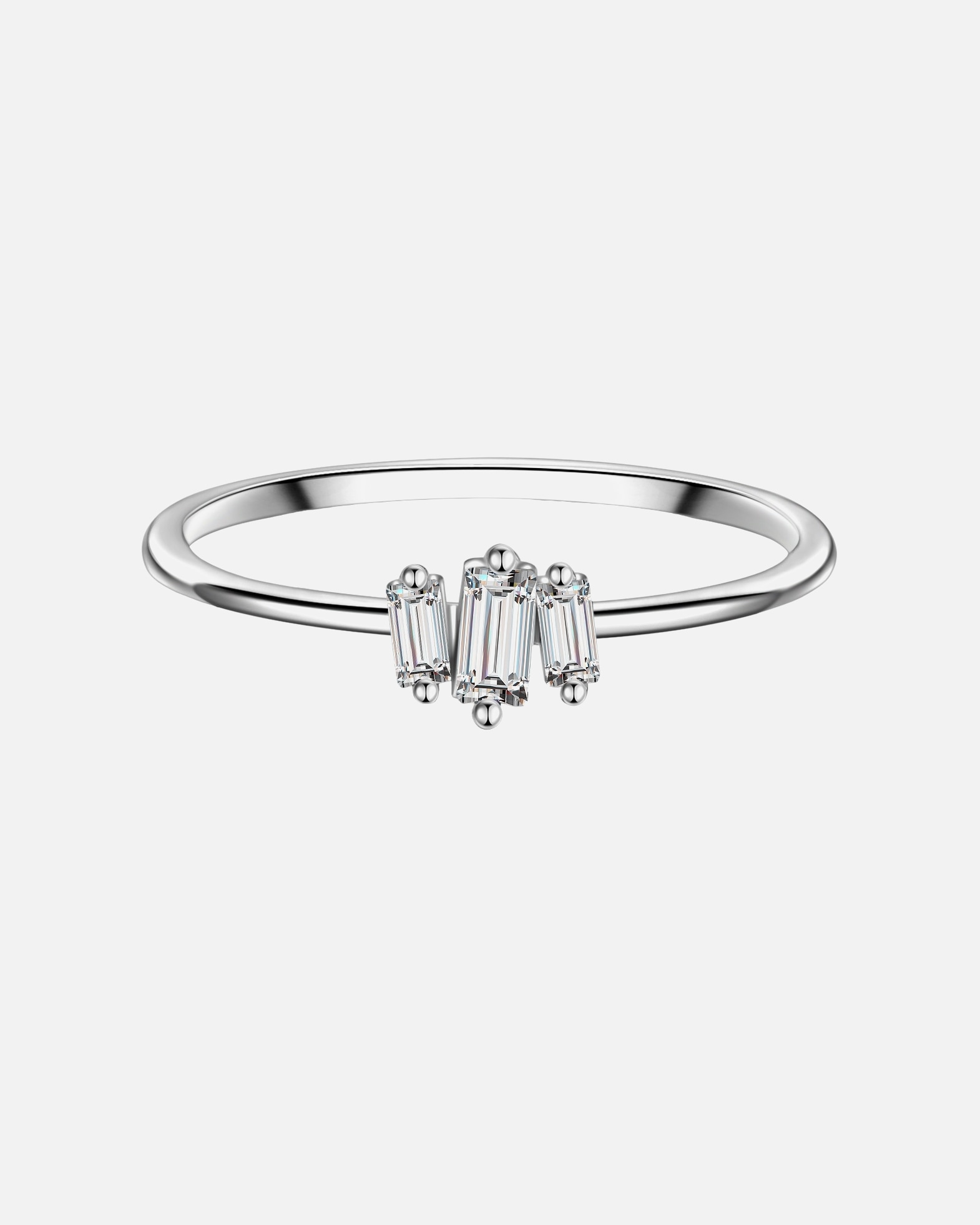 Ring für Weiblich Glanzstücke München Ring Sterling Silber Zirkonia in Silber 56