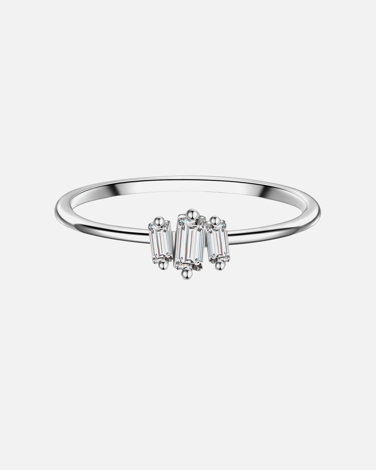 Ring für Weiblich Glanzstücke München Ring Sterling Silber Zirkonia in Silber 50