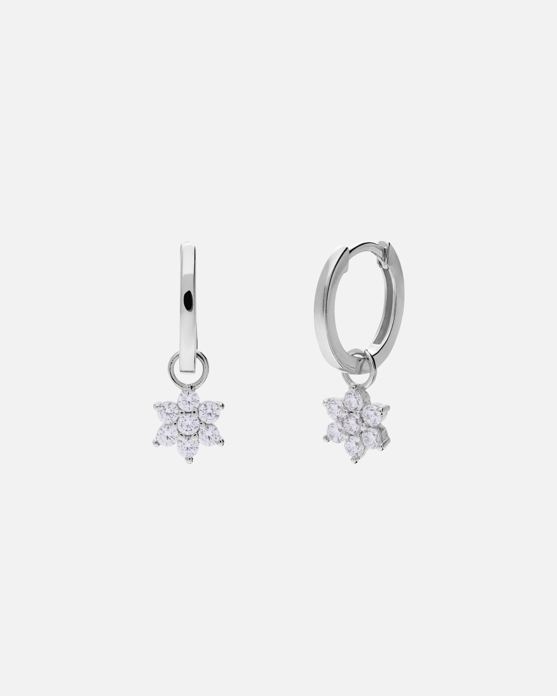 Ohrringe für Weiblich Lucardi Ohrringe - 925 Silber Silber