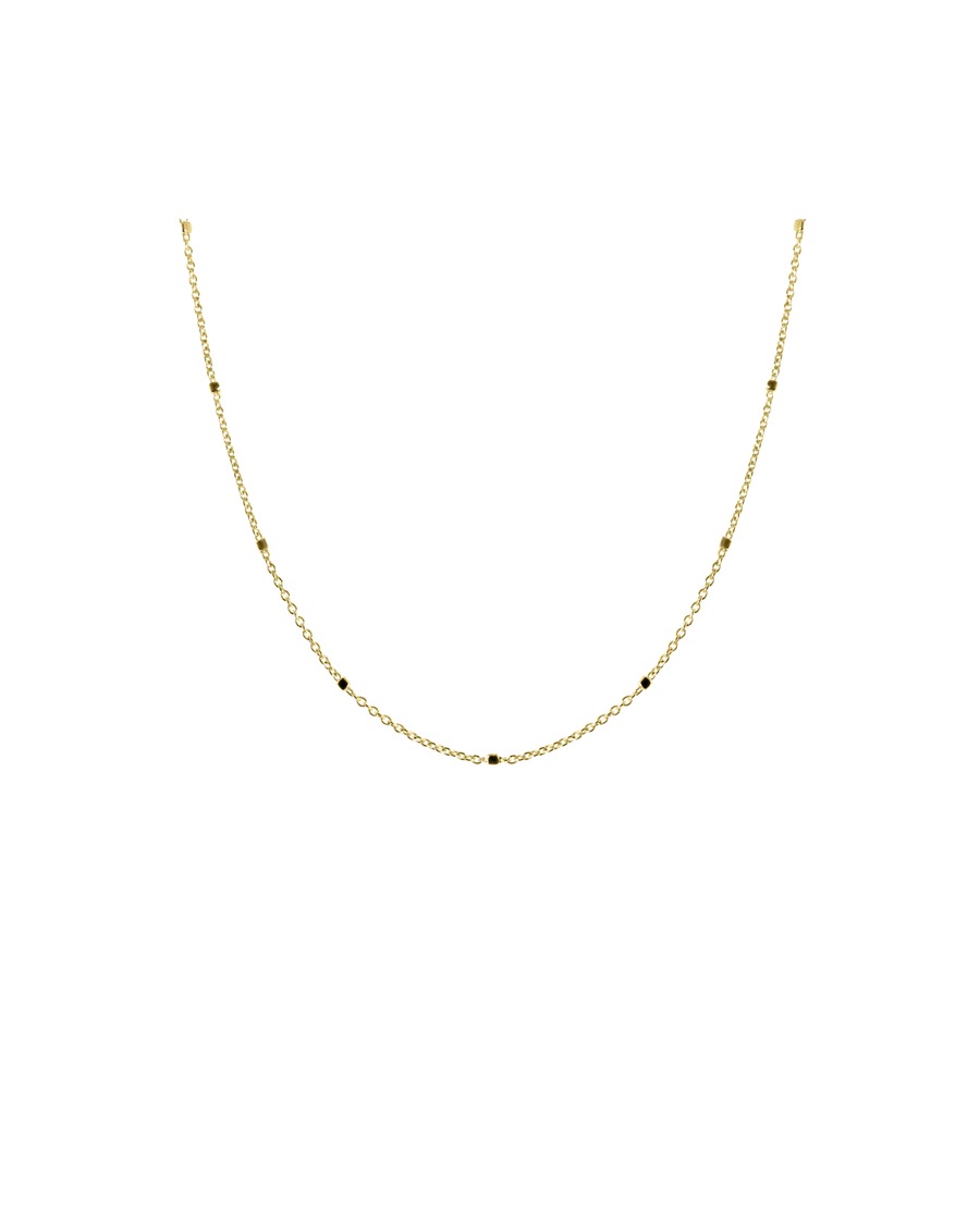 Lucardi Halskette 585 Gold - goldfarbig 45.0mm Damen
