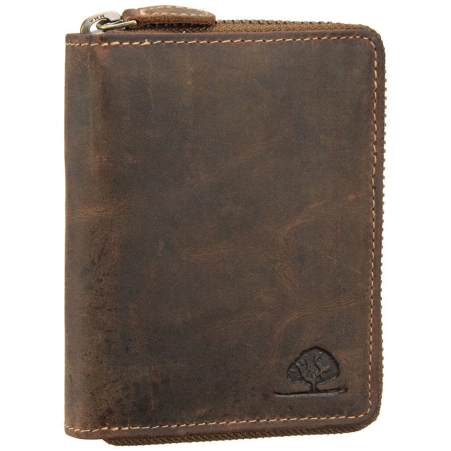Greenburry Geldbörse Vintage Sattelbraun Braun Herren