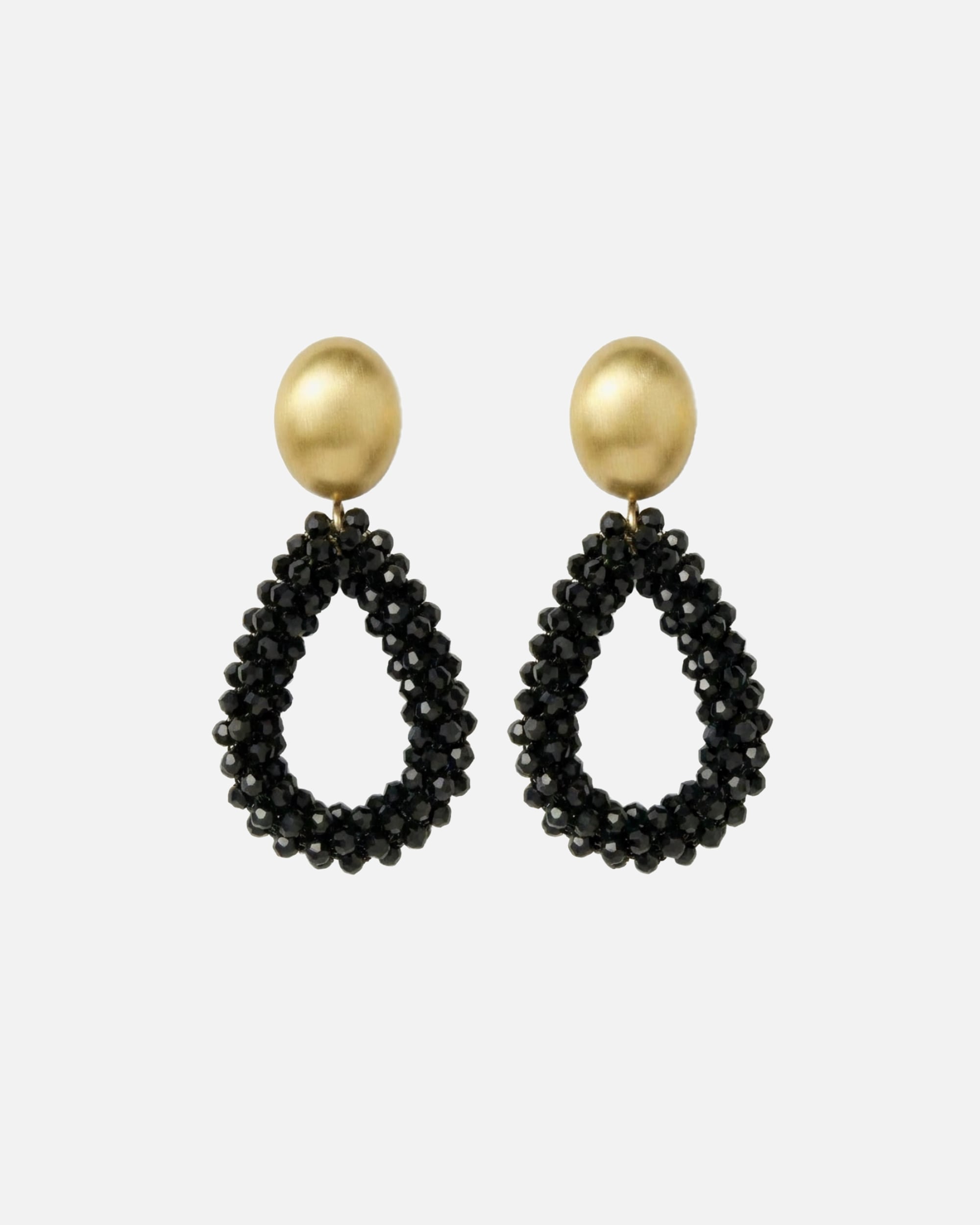 Ohrringe für Unisex Filippa Firenze Ohrclips Portofino mit hochwertigem Clipverschluss gold