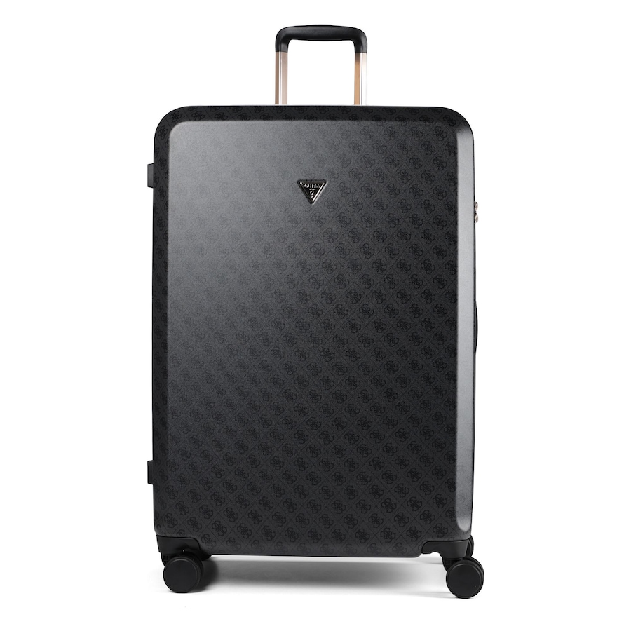 Guess Latona 4 Rollen Trolley 76 cm mit Dehnfalte coal logo Schwarz Damen