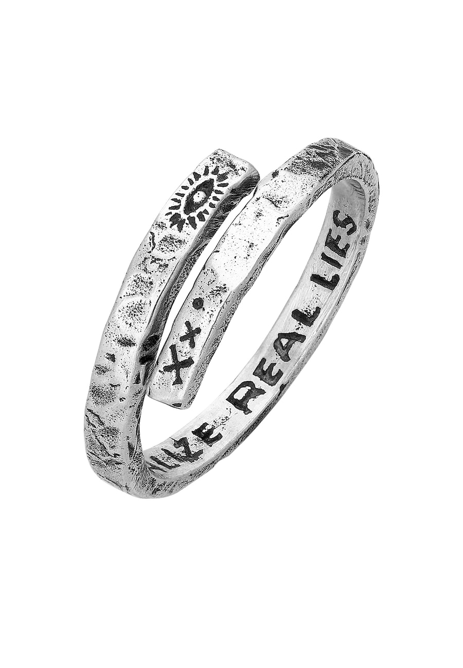 Haze & Glory Herren - Twisted Eye 925 Silber 56