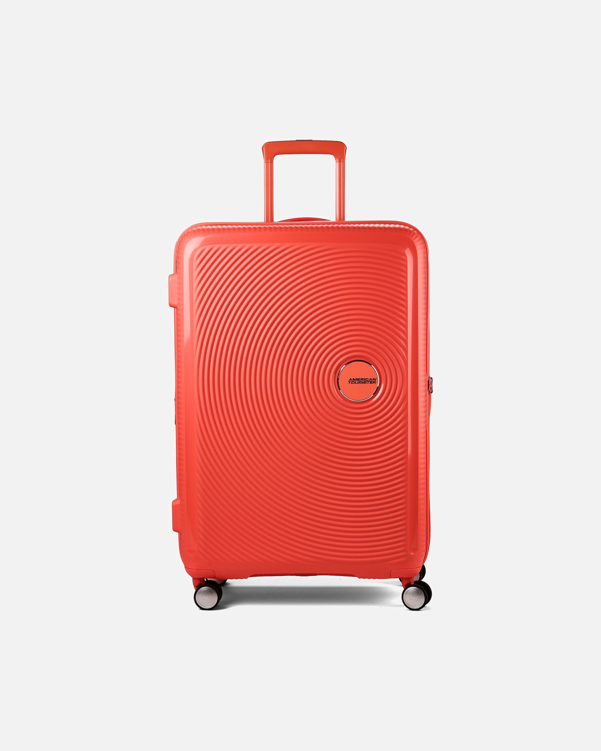 Trolley für Unisex American Tourister Trolley SoundBox Spinner 77 EXP neon orange