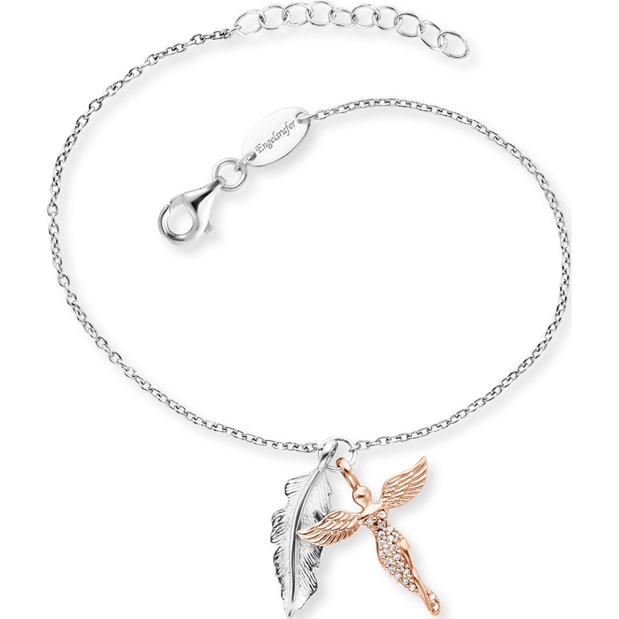 Engelsrufer Armband 925er Silber roségold Damen