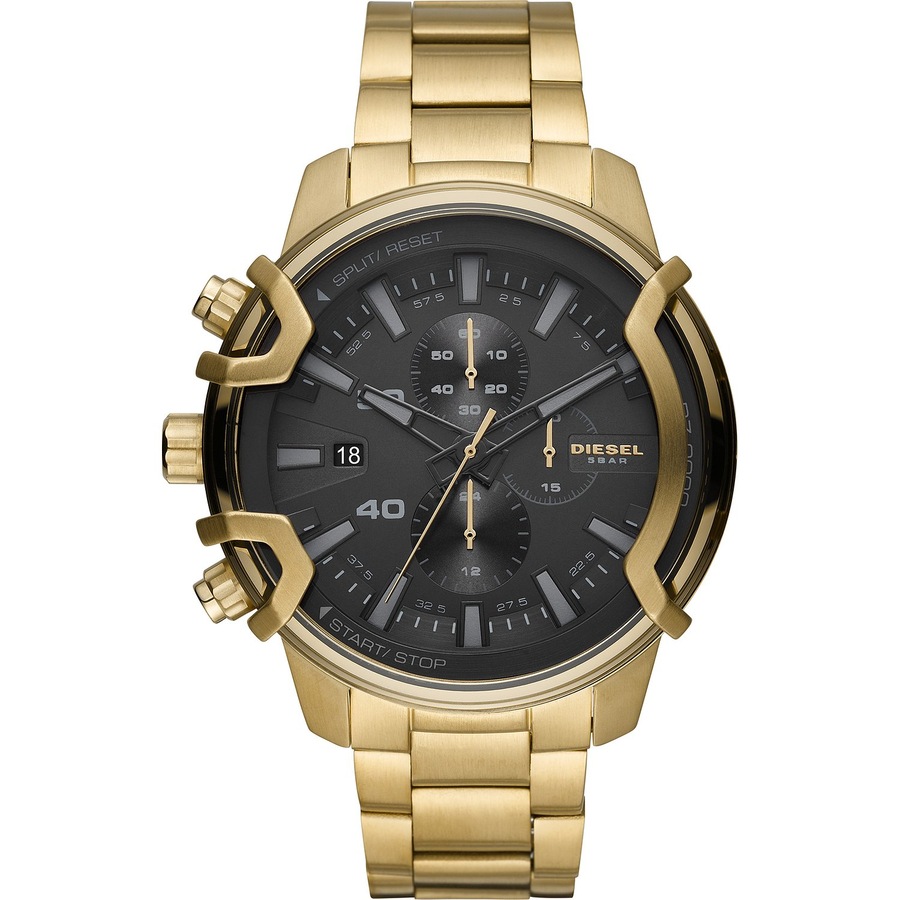 Diesel Chronograph Edelstahl One Size Herren
