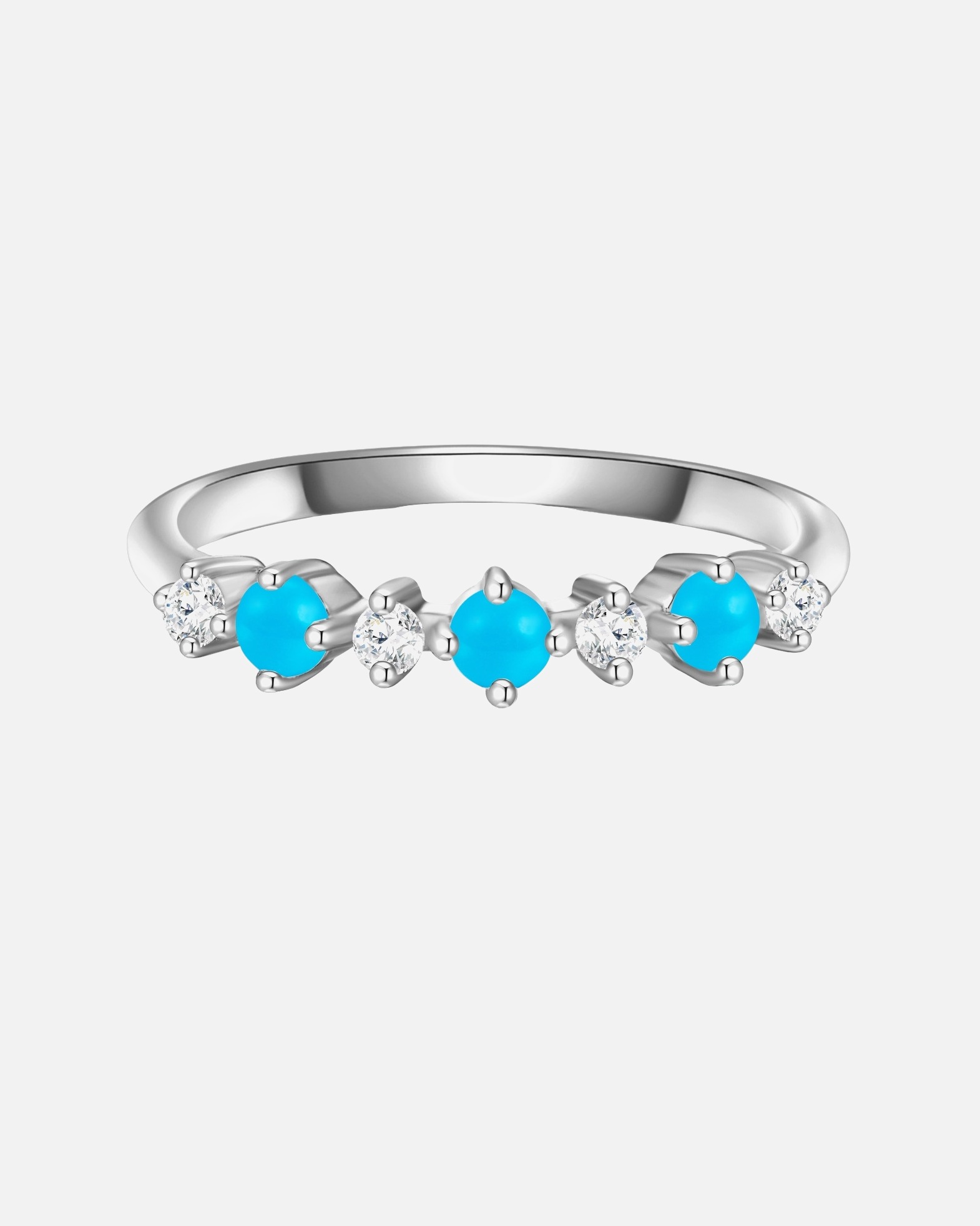 Ring für Weiblich Glanzstücke München Ring Sterling Silber Zirkonia in Silber 56