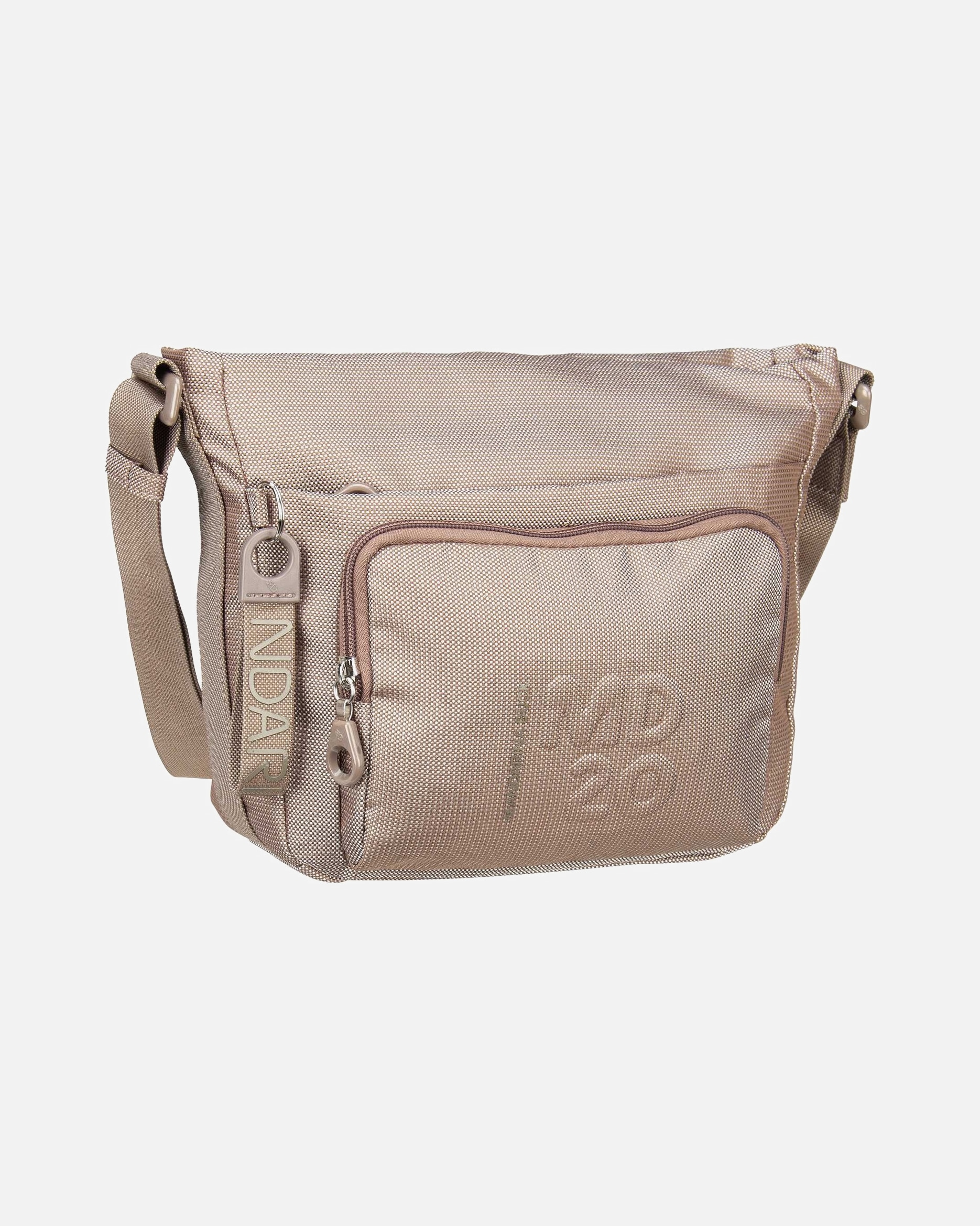 Umhängetasche für Weiblich Mandarina Duck Bodybag MD20 Crossover Taupe