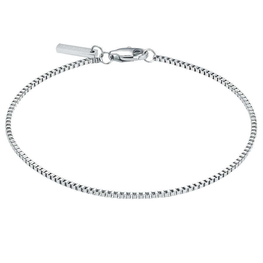 True Rebels Armband Edelstahl in Silber 19 cm Herren