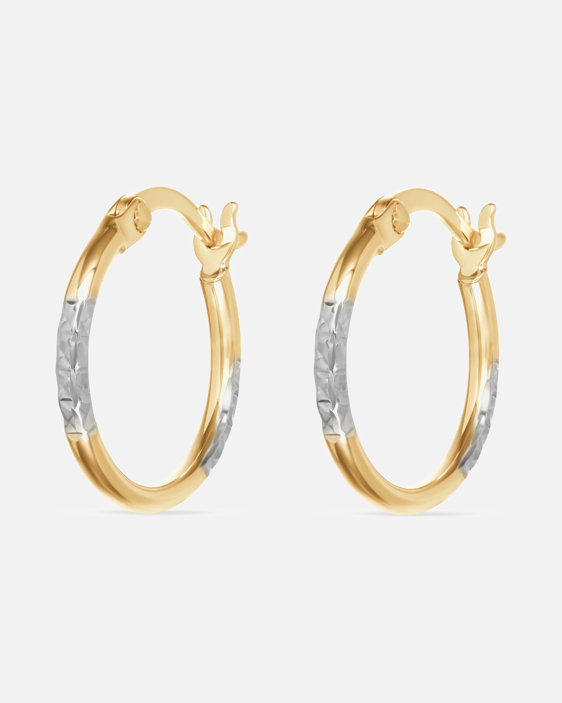 Ohrringe für Weiblich FAVS Creolen 375er Gelbgold One Size
