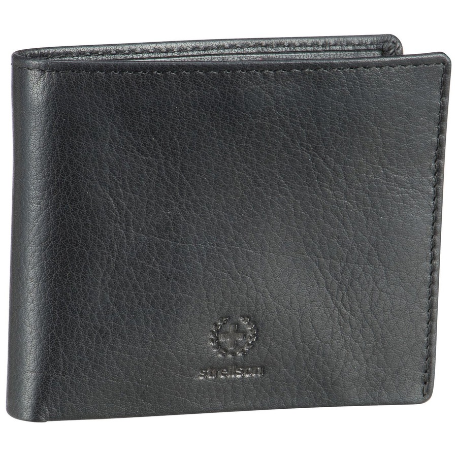 Strellson Geldbörse Blackwall BillFold H8 Black - Wallet-Onesize Schwarz Herren