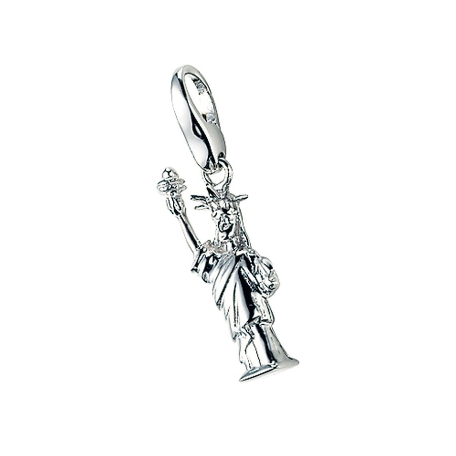 Giorgio Martello Milano Charm Freiheitsstatue, Silber 925 Onesize Damen