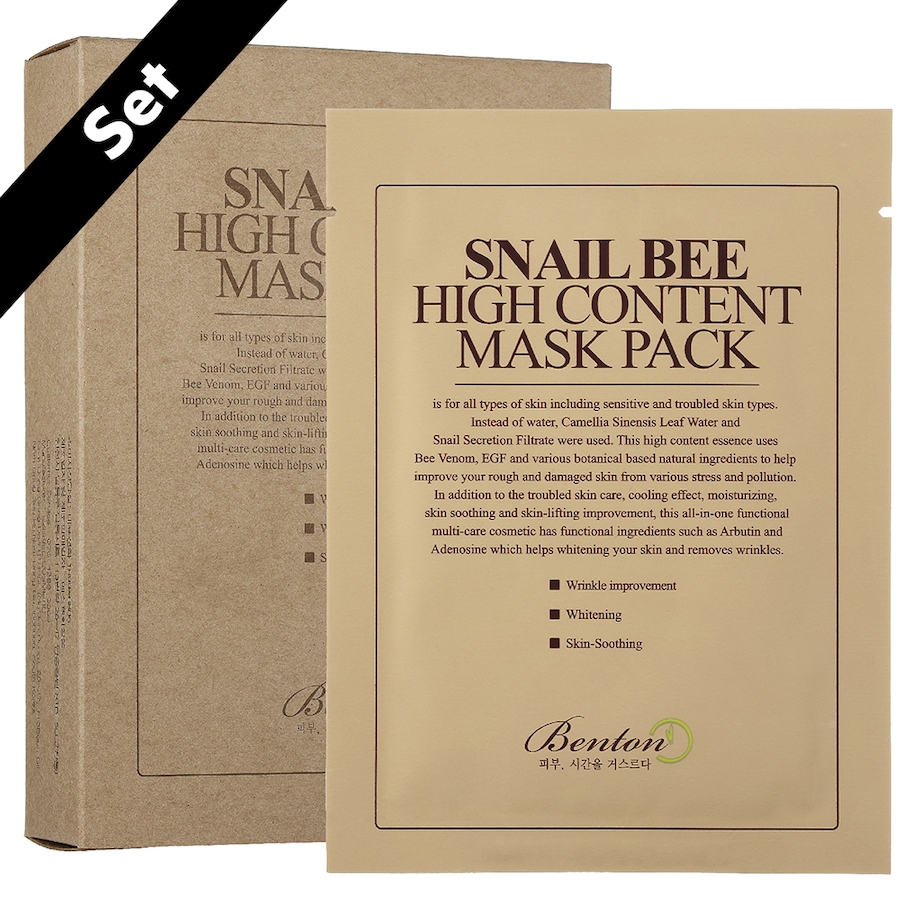 Benton Snail Bee High Content Mask Pack Set 10EA