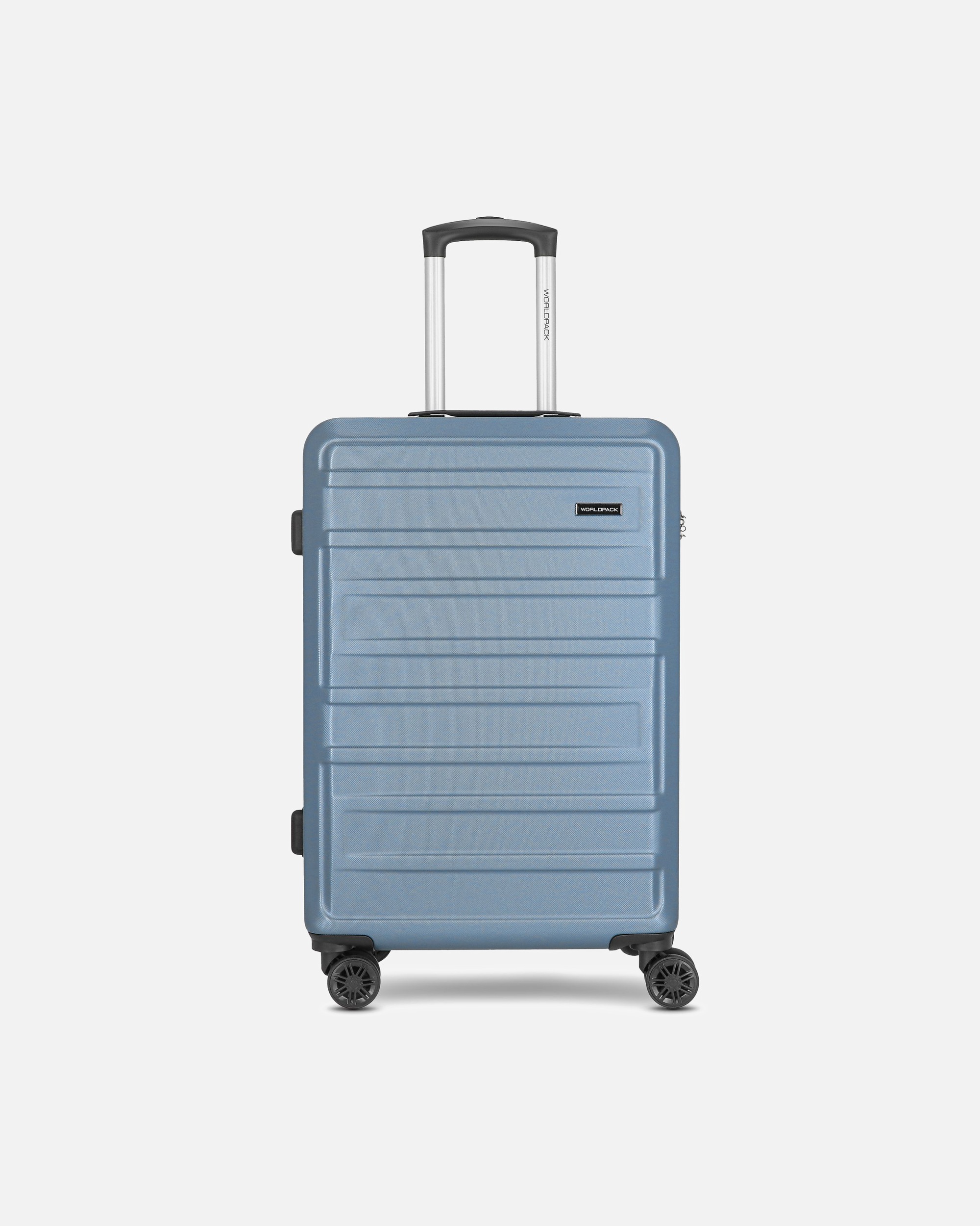 Trolley für Männlich Worldpack New York 2.0 4 Rollen Trolley M 67 cm blue-metallic
