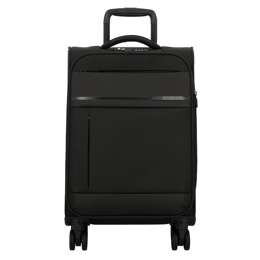 Jump Monthélys 4 Rollen Kabinentrolley 55 cm mit Dehnfalte Grün Herren