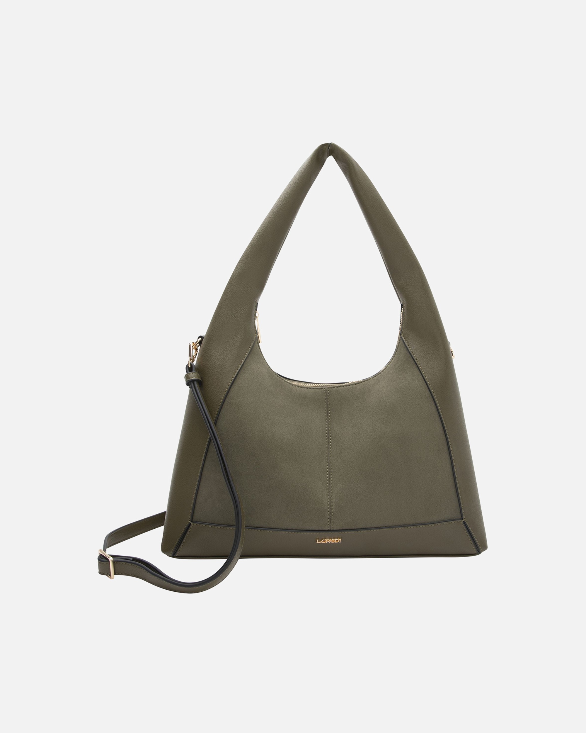 Clutch für Weiblich L.CREDI Palmira Schultertasche forest