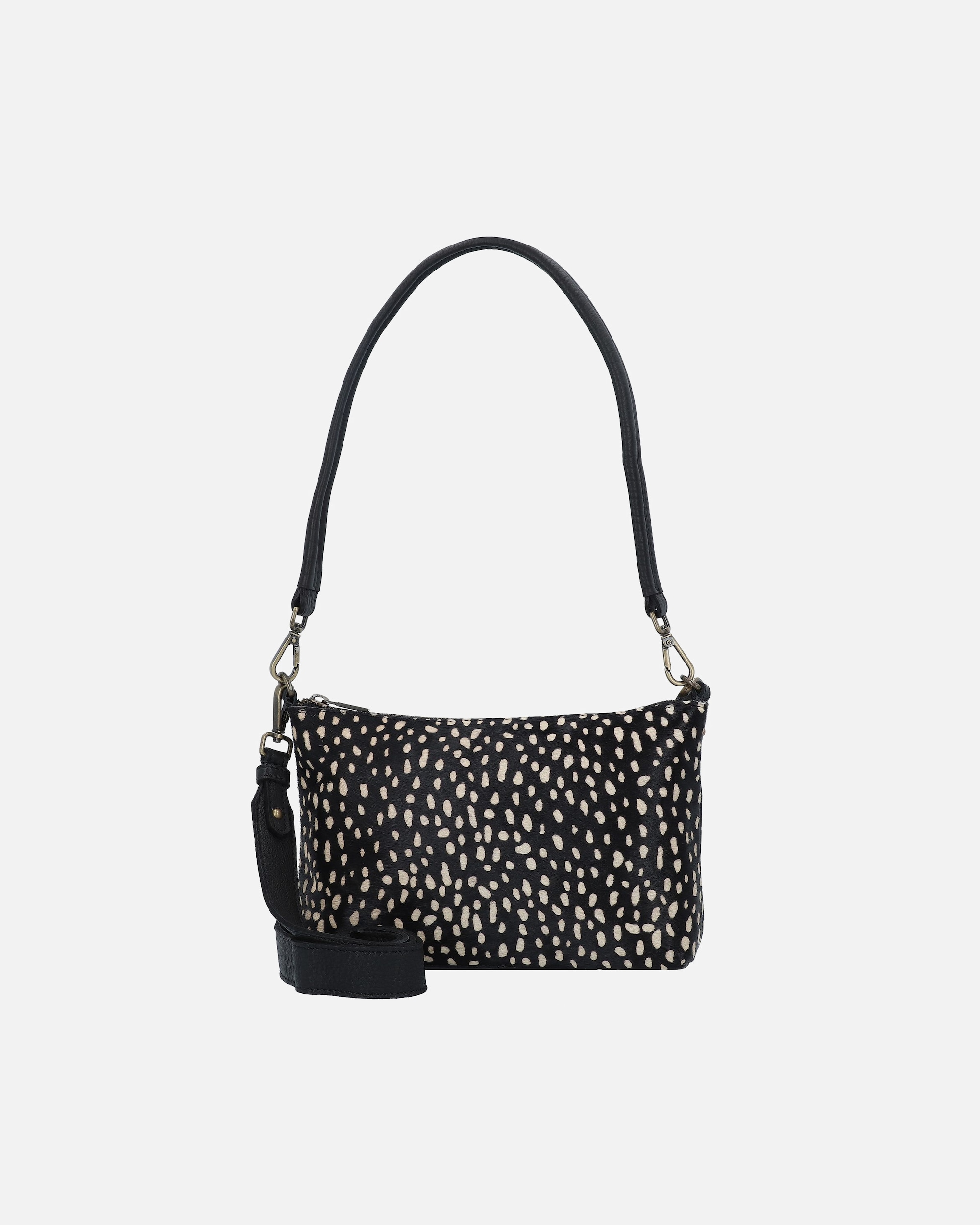 Handtasche für Weiblich Cowboysbag Westerville Schultertasche dot hair on