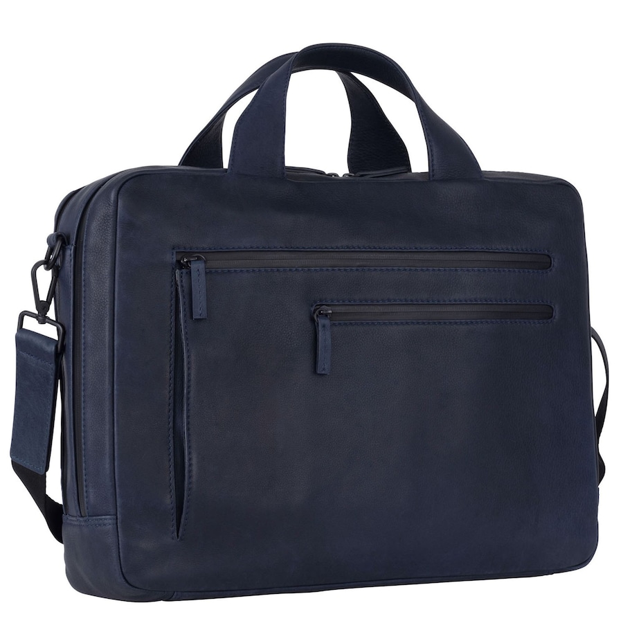 Leonhard Heyden Laptoptasche Den Haag 6750 RV-Aktenmappe 2 Fächer blau Violett Herren