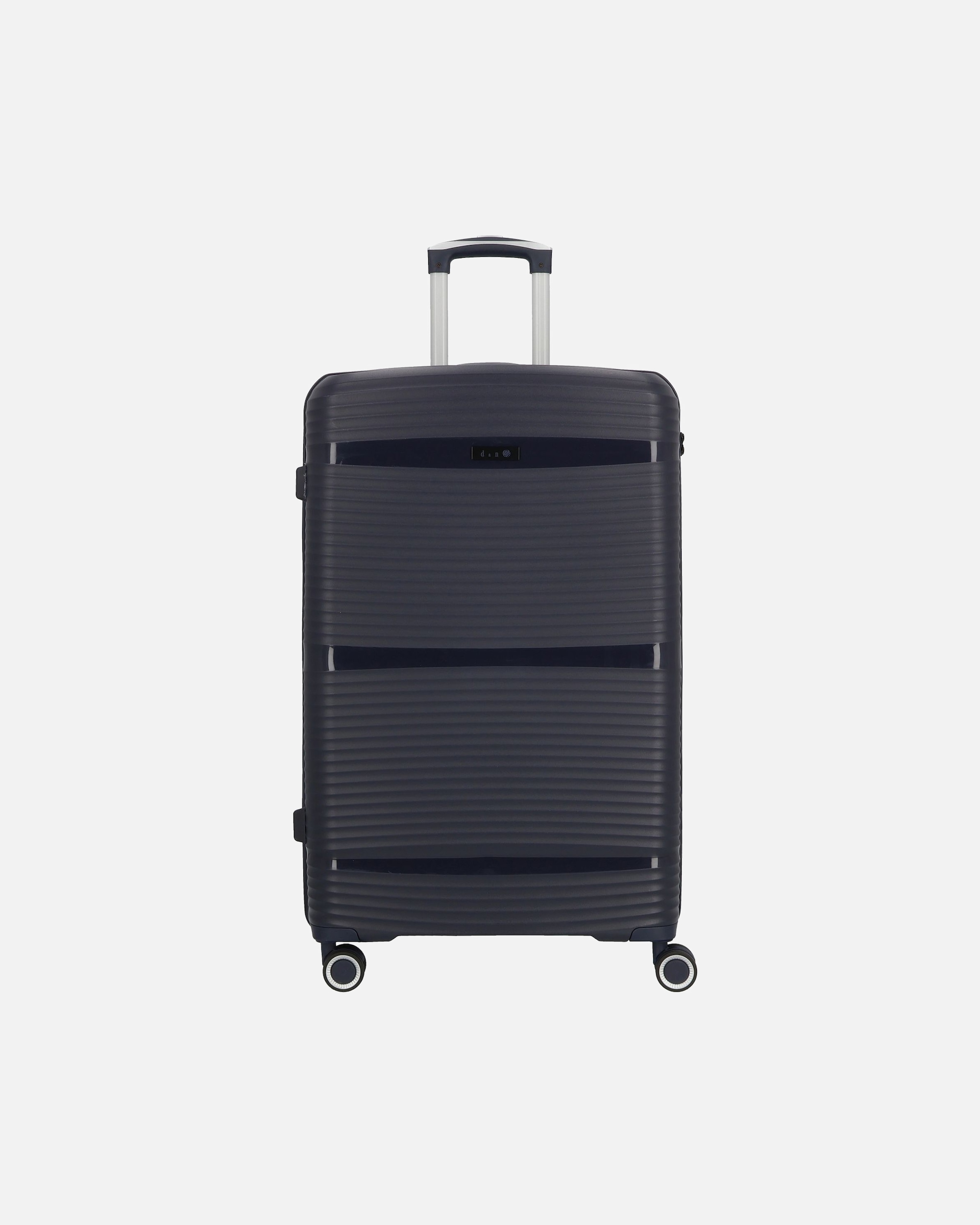 Koffer für Männlich d & n Travel Line 4200 4 Rollen Trolley L 77 cm darkblue