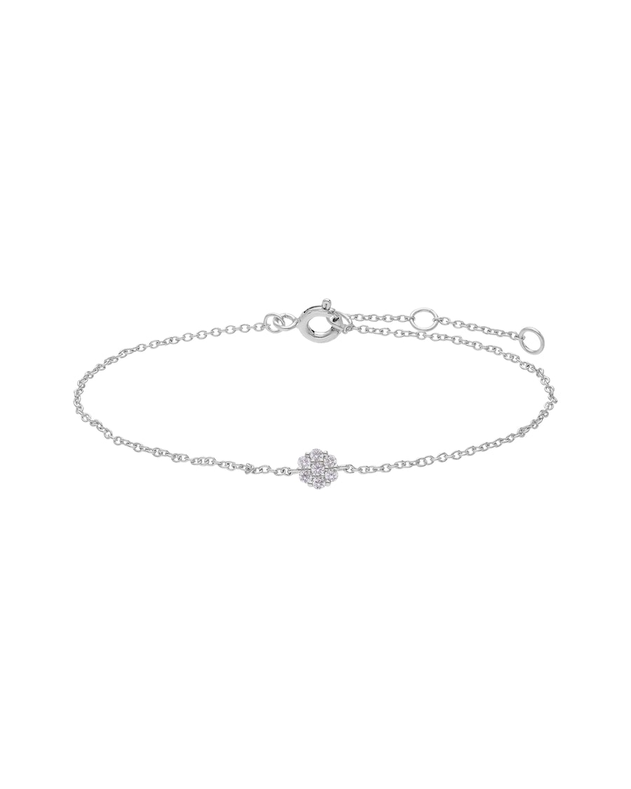 Lucardi Armband 925 Silber - Gelbgold legiert Damen