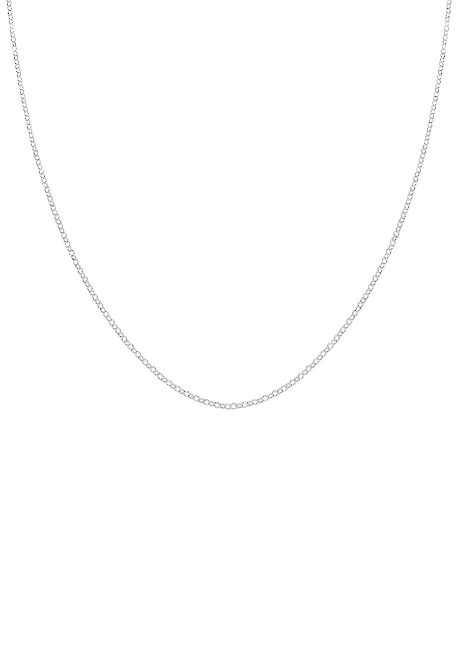 Elli Basic Erbskette Kombinierbar 925 Sterling Silber 80 Damen
