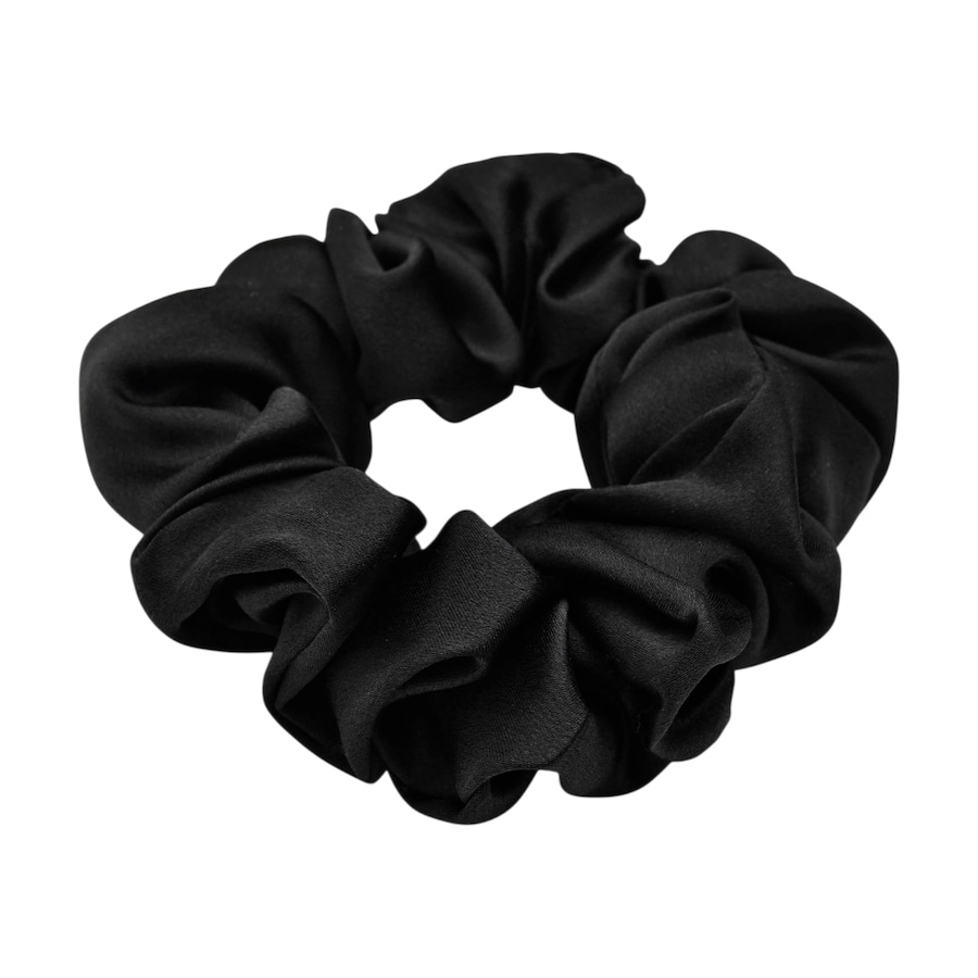 Lenoites Haarband 'Mulberry Silk Scrunchie' schwarz Schwarz Damen