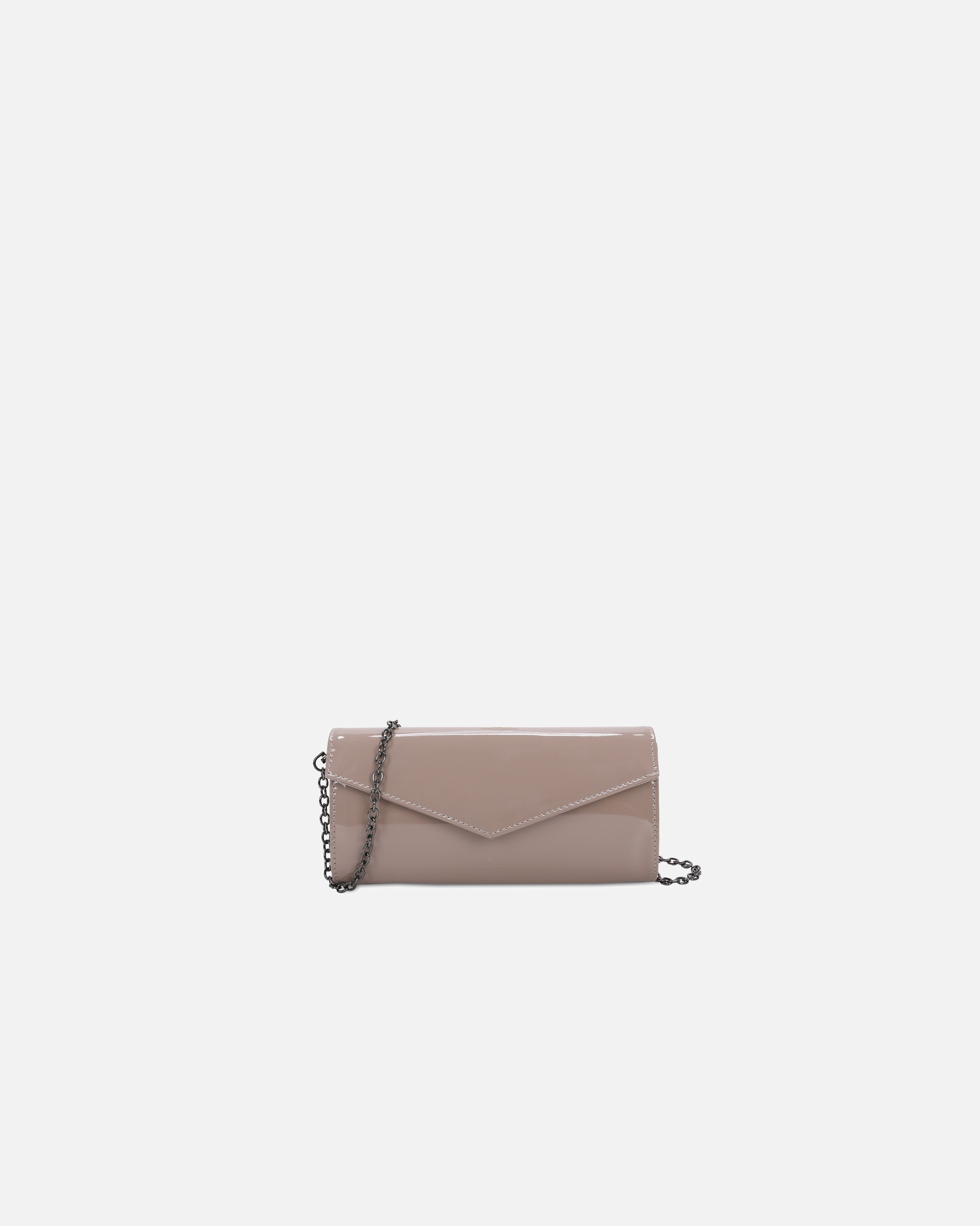 Tasche für Weiblich Buffalo Clutch SECCO mit extra Ketten-Schulterriemen braun