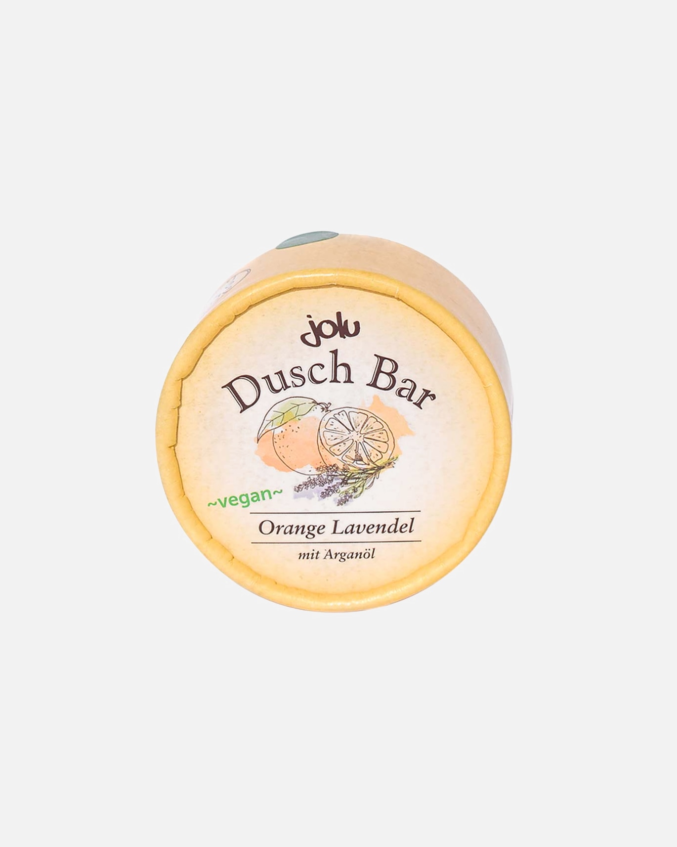 Duschgel für Unisex jolu Naturkosmetik Dusch Bar - Orange-Lavendel 100 g