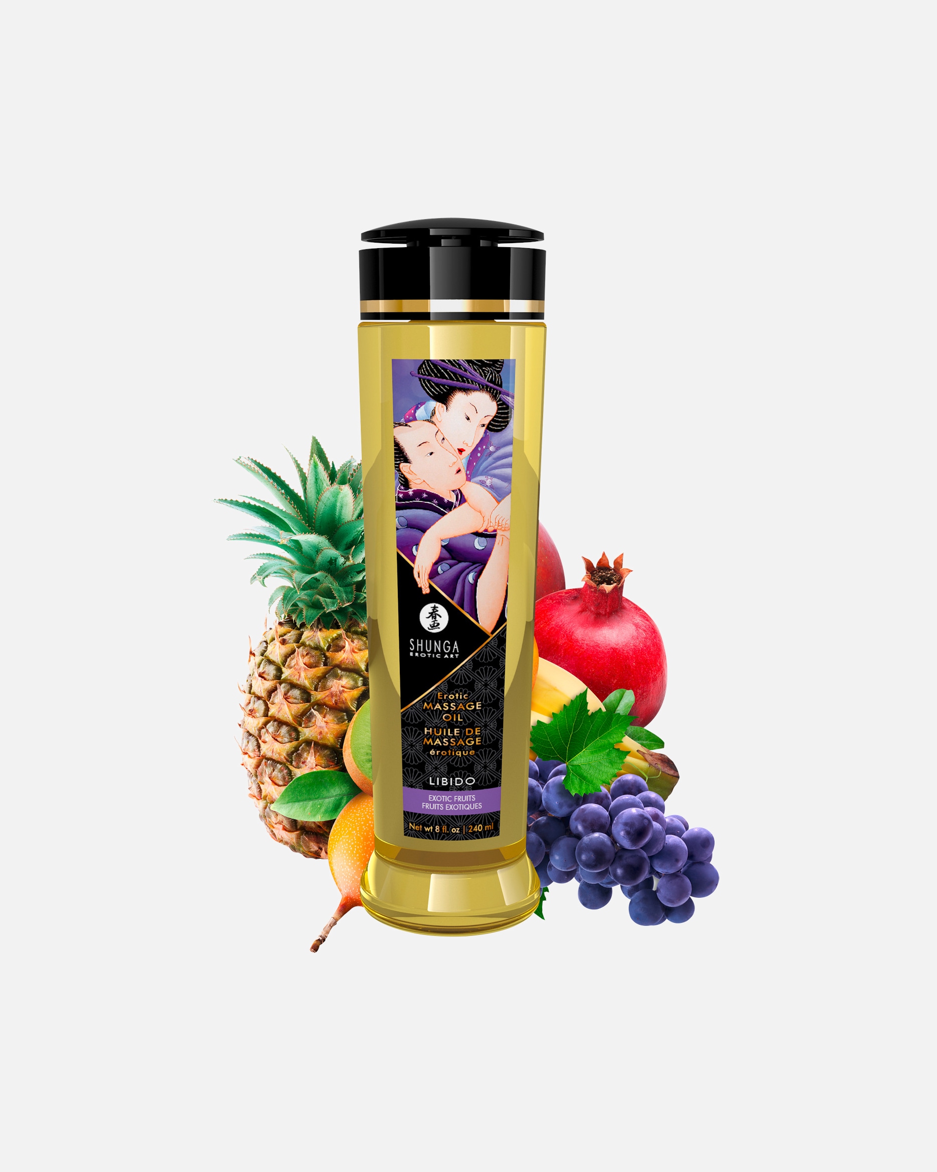 Massageöl für Unisex Shunga Massageöl Erotic Massage Oil Libido/Exotic