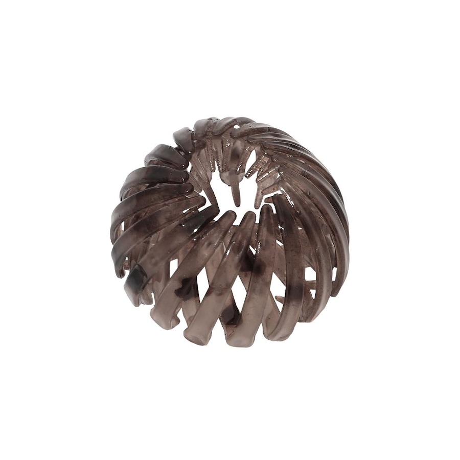 SOHO Pesca Pferdeschwanz Spiral Graue Tortoise Braun Damen