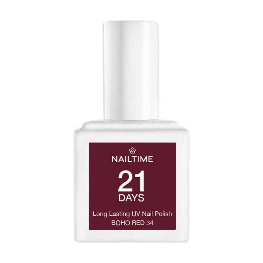 NAILTIME 21 Days UV Nail Polish 34-Boho Red 8 ml