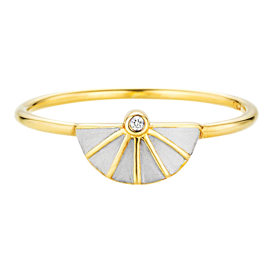 caï Ring 925/- Sterling Silber Zirkonia weiß 052 (16,6) Damen