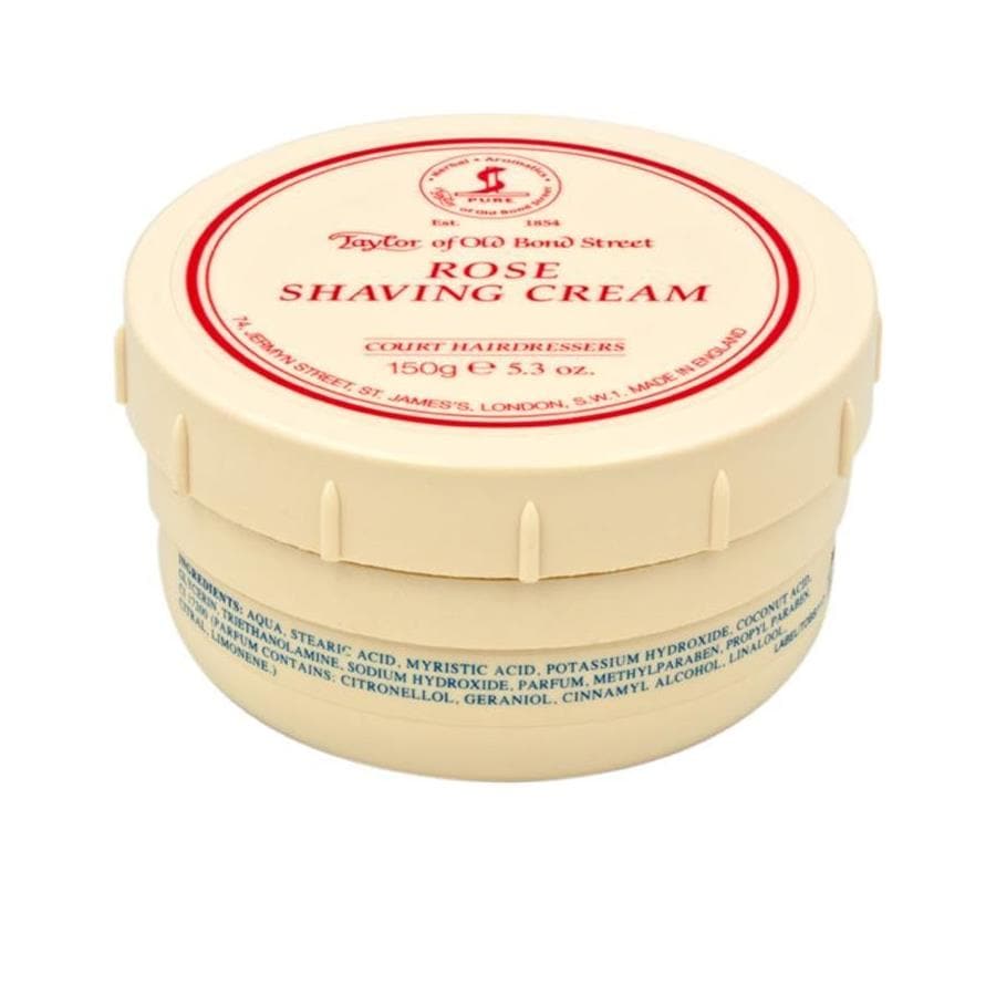 Taylor of Old Bond Street Shaving Cream Rose 150 g Herren