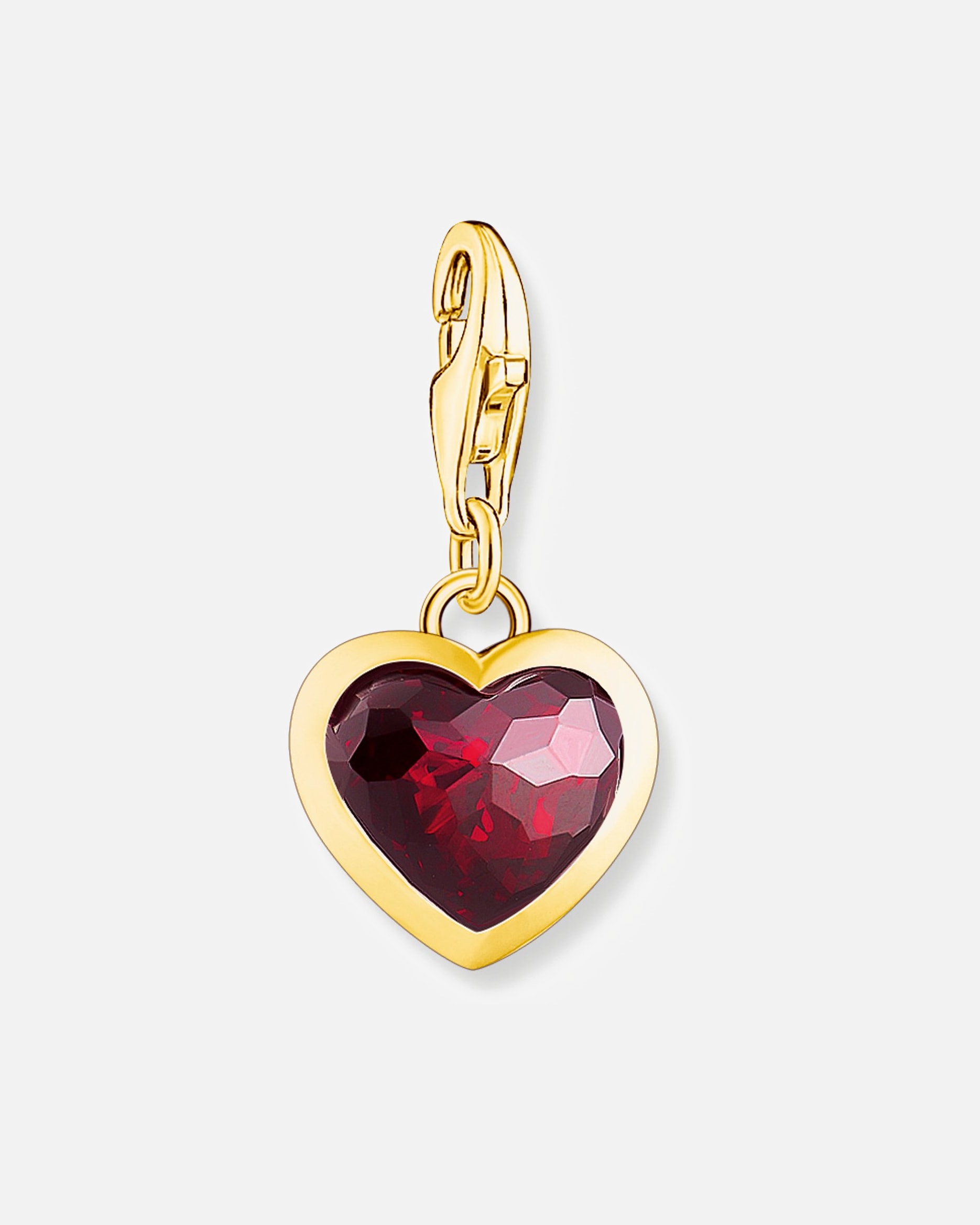 Anhänger für Weiblich Thomas Sabo Charm 925er Silber gold, rot
