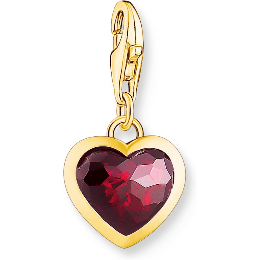 Thomas Sabo Charm 925er Silber gold, rot Damen