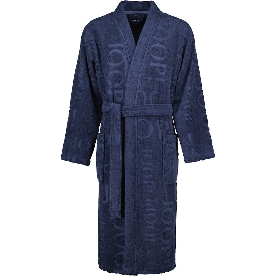 JOOP! Bademäntel Herren Kimono 1664 blau - 175 XL