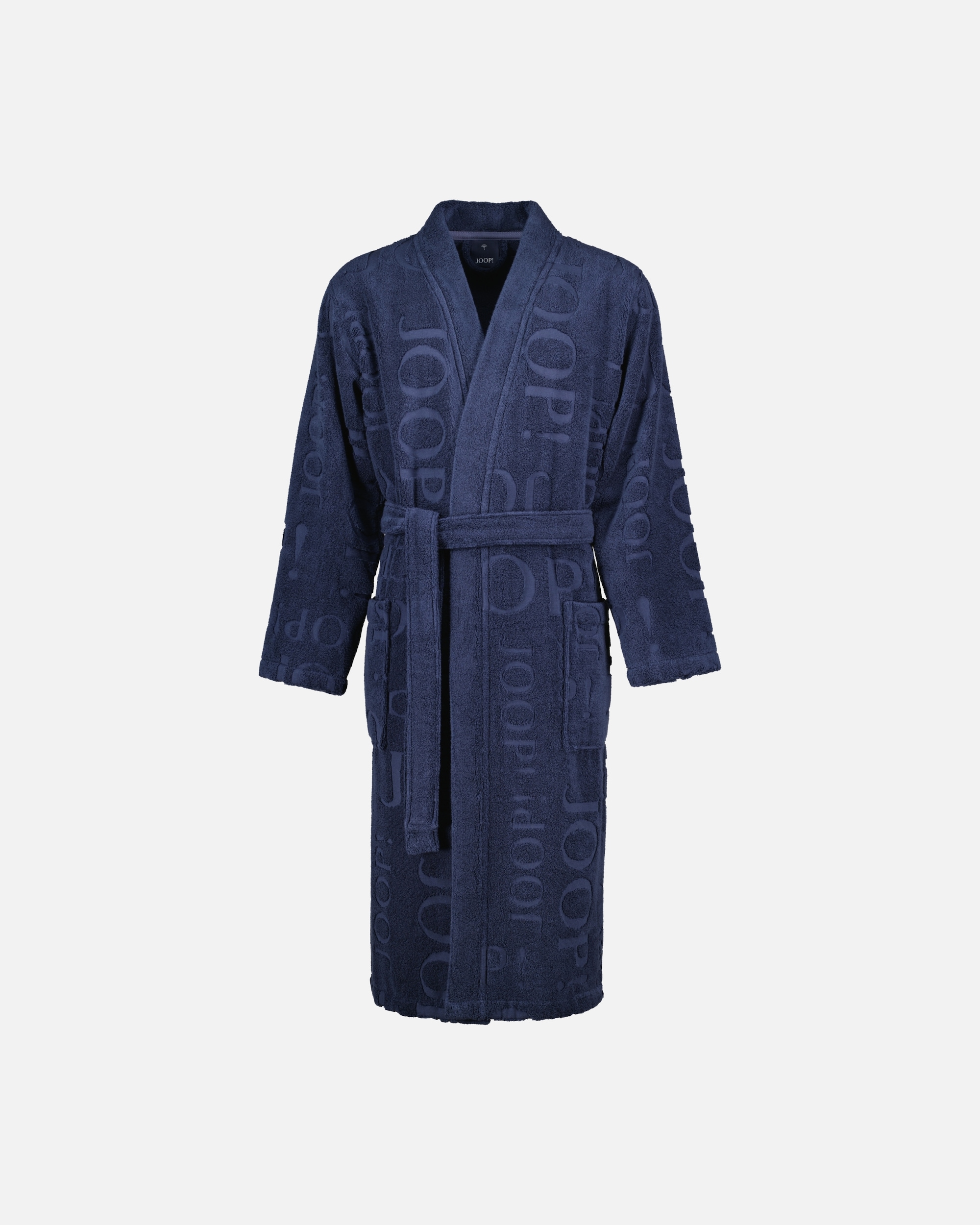 Bademantel für Unisex JOOP! JOOP! Bademäntel Herren Kimono Kimono 1664 blau - 175 L