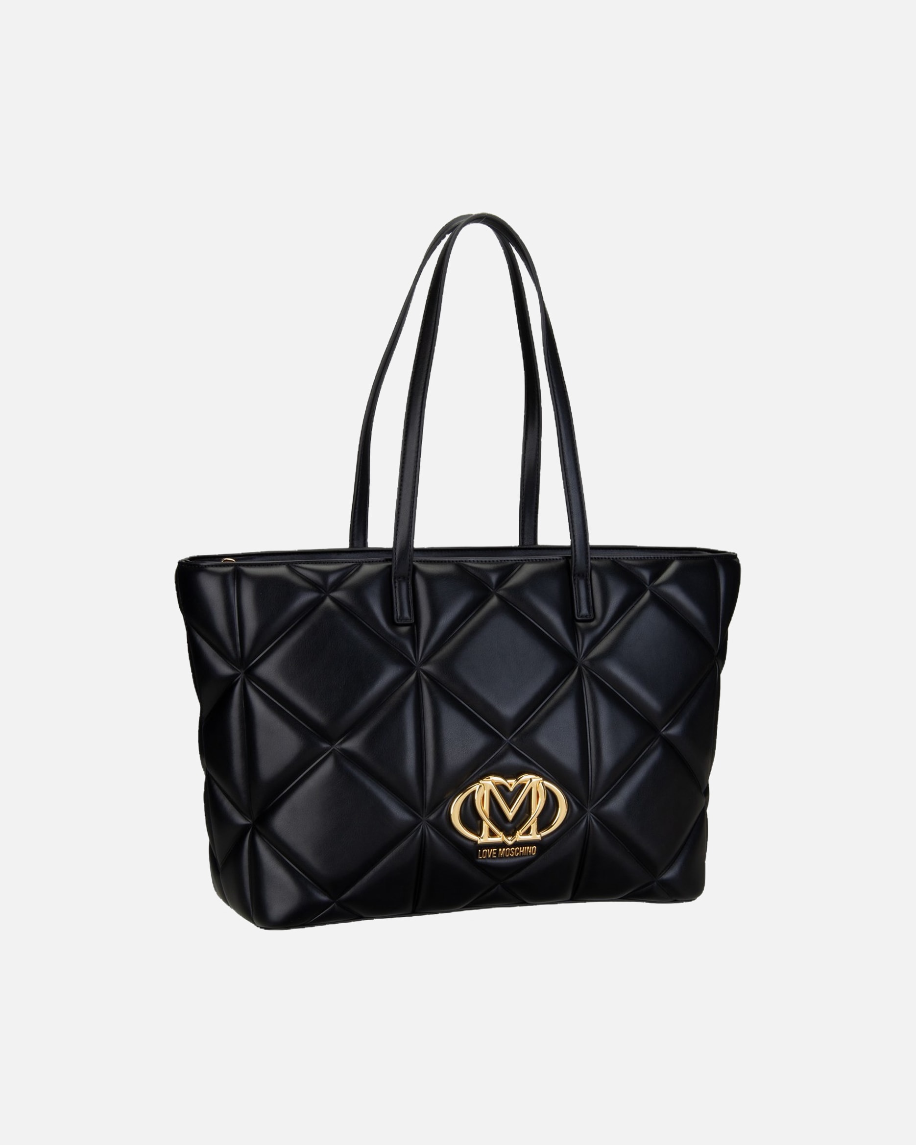 Shopper für Weiblich Love Moschino Shopper Embossed Q 4120 Black Black
