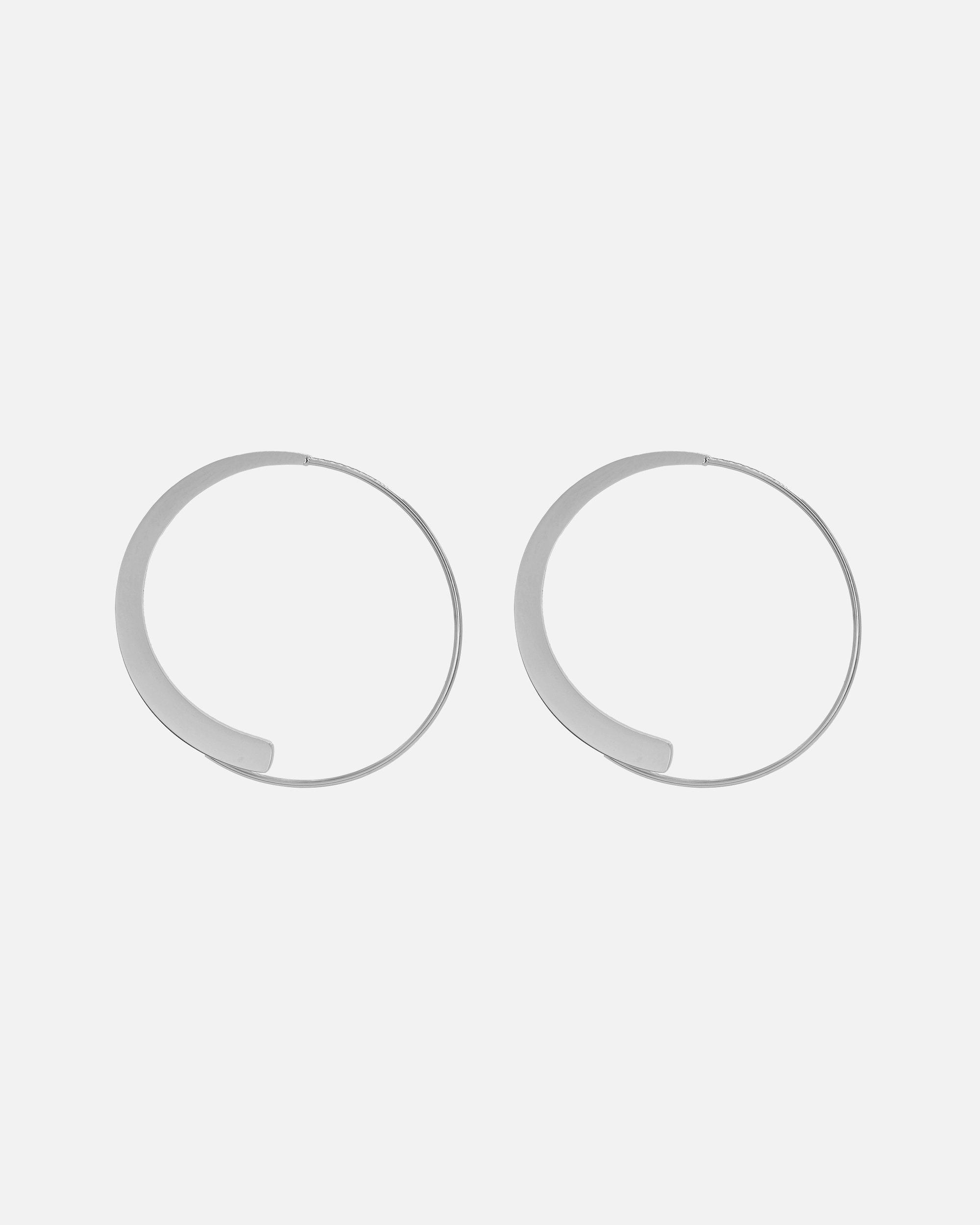 Ohrringe für Weiblich Heideman Ohrschmuck Curve Silberfarben