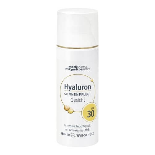 medipharma Cosmetics Medipharma HYALURON Sonnenpflege Gesicht LSF 30 50 ml