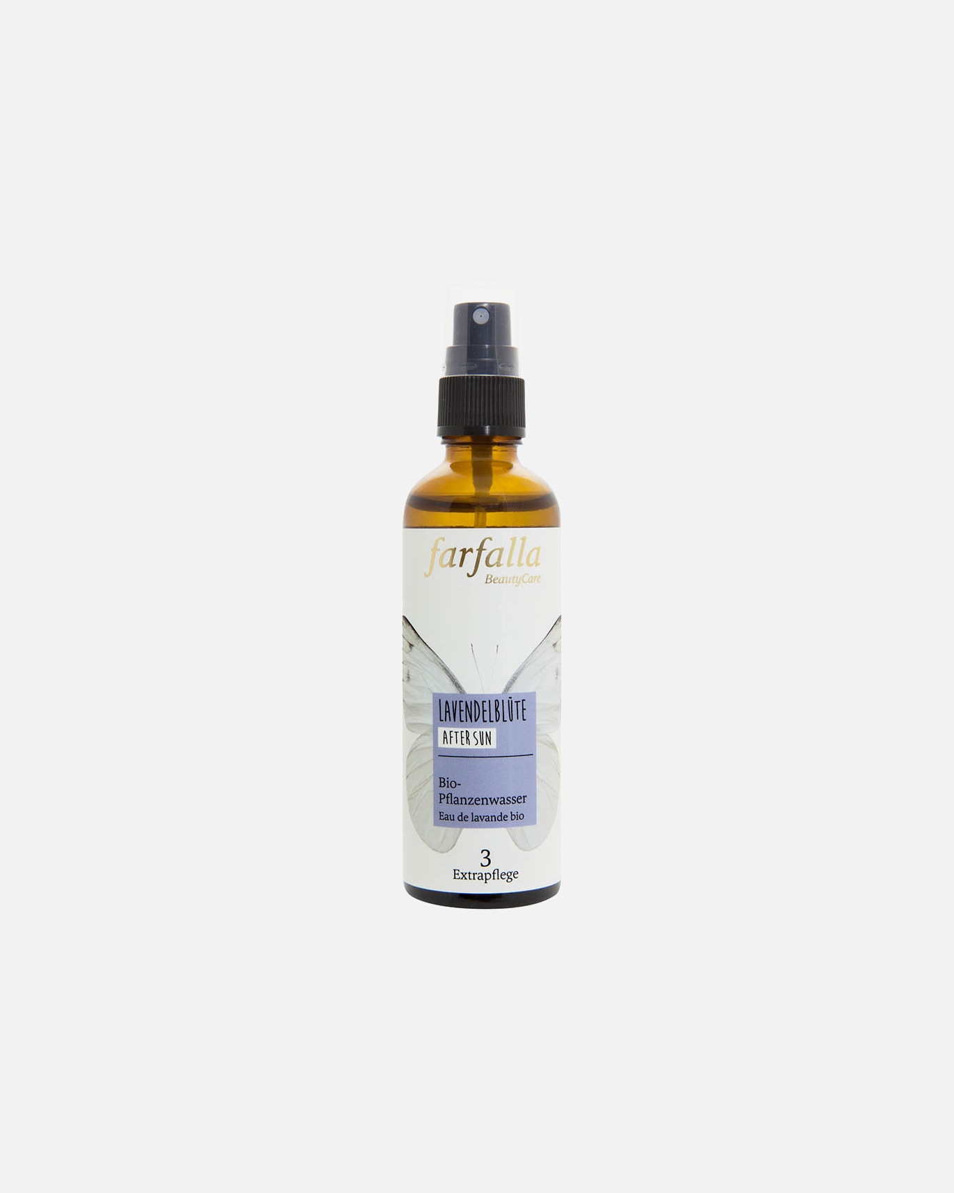 After Sun Face für Unisex Farfalla Bio-Pflanzenwasser - Lavendelblüte 75 ml
