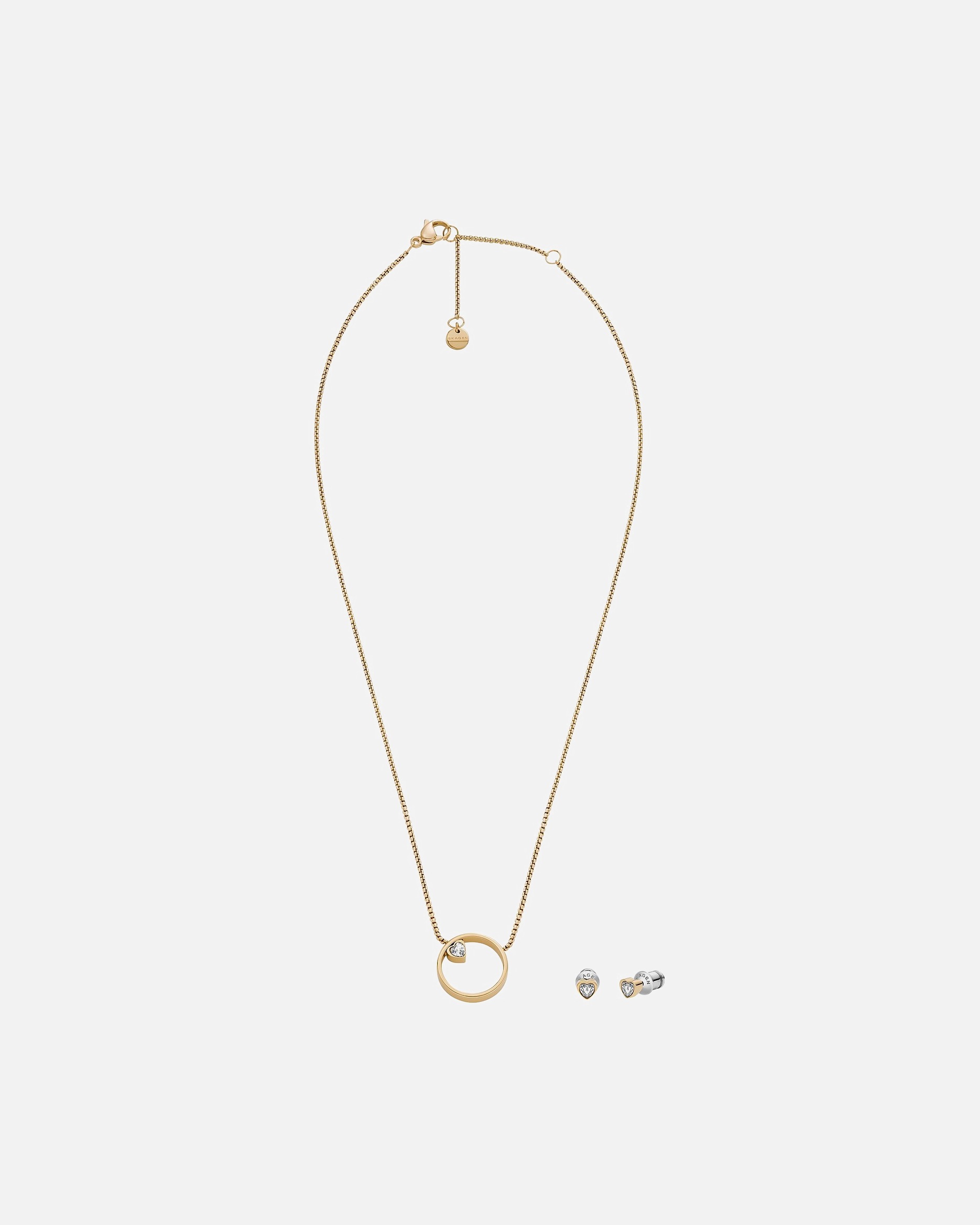 Schmuckset für Weiblich Skagen Schmuck-Set Edelstahl One Size