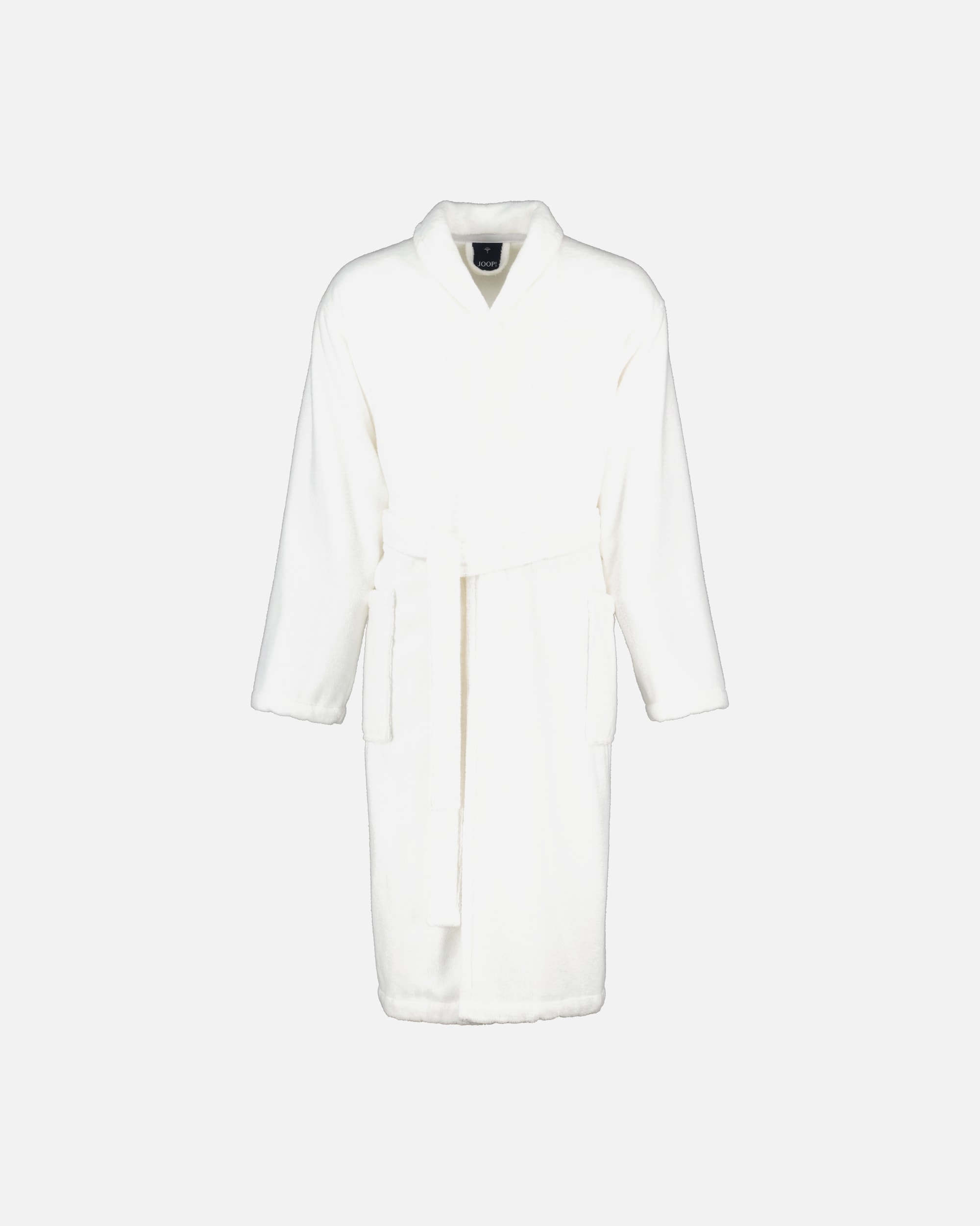 Bademantel für Männlich JOOP! JOOP! Bademäntel Herren Schalkragen 1651 weiß - 600 XL