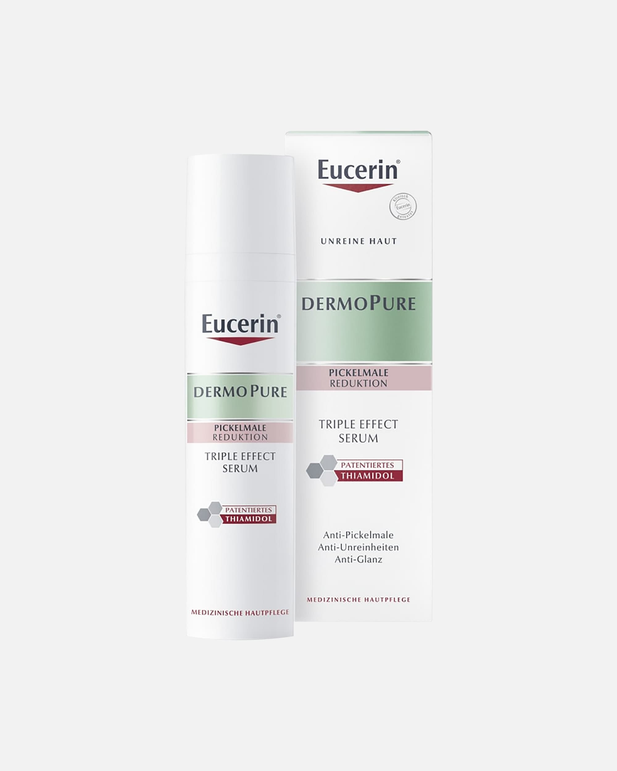 Anti-Akne Pflege für Unisex Eucerin Dermopure Triple Effect Serum 40 ml