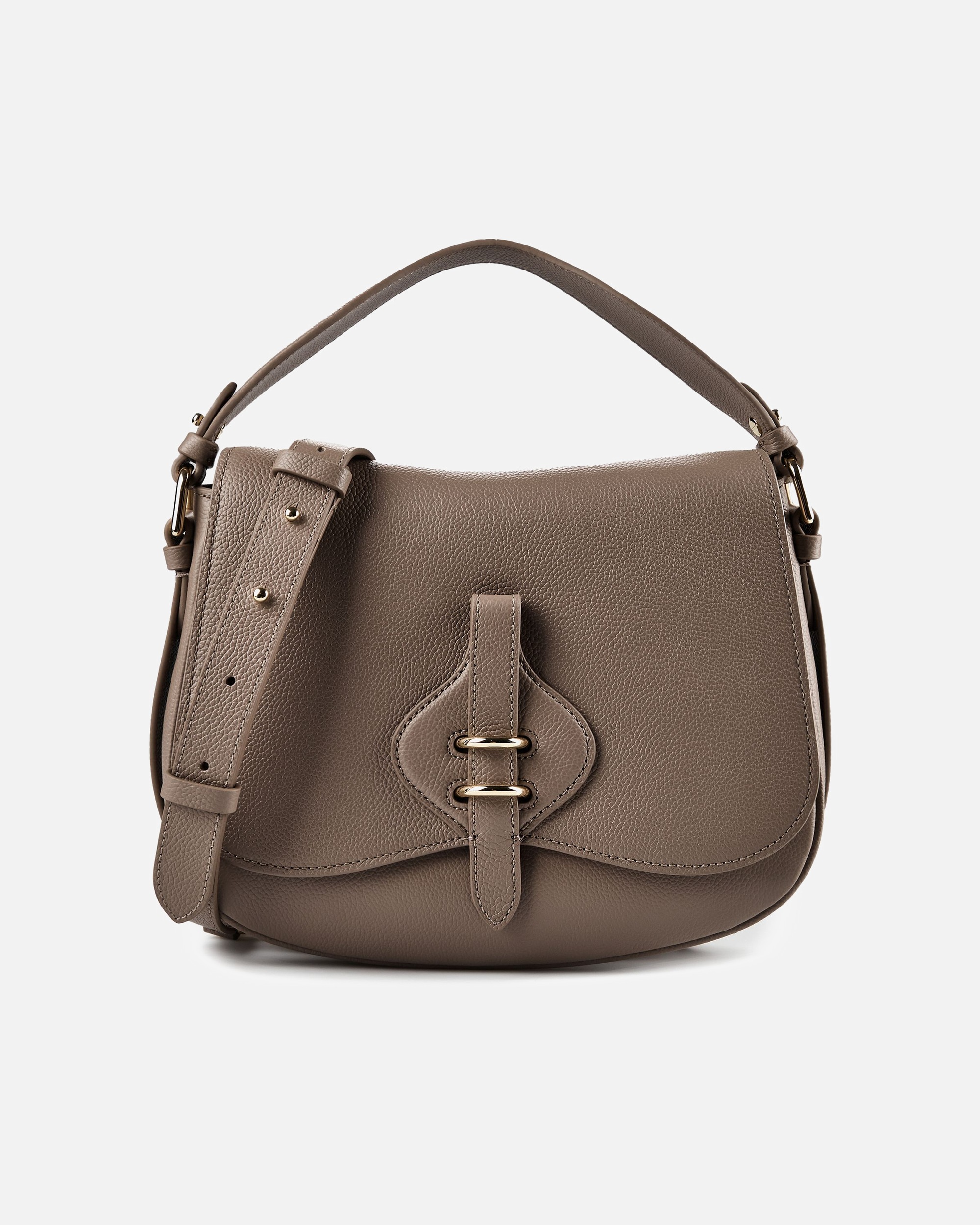 Tasche für Weiblich Coccinelle Mavery Schultertasche warm taupe