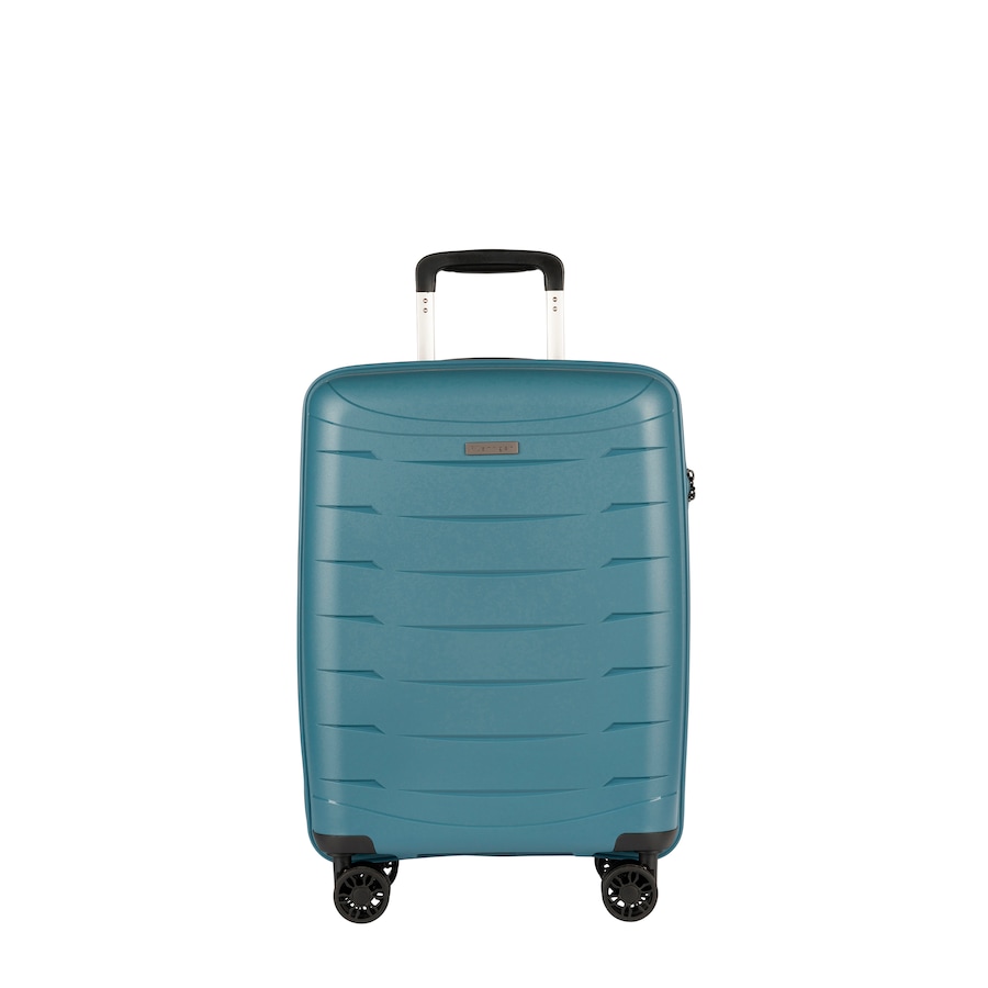 Flanigan Koffer Franklin IATA-Maß 55 cm Graublau