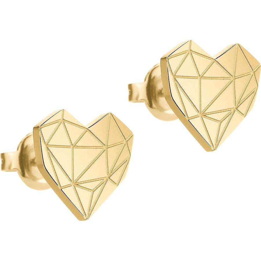 Liebeskind Ohrstecker Edelstahl gold Damen